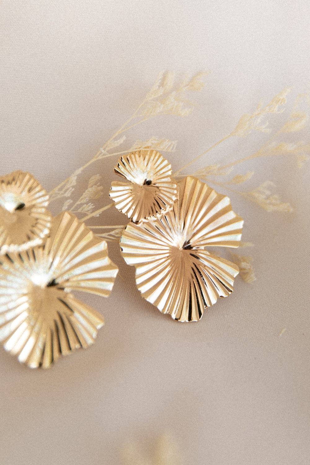 Delia Earrings - Gold - View 1 | Shop Formal Dress