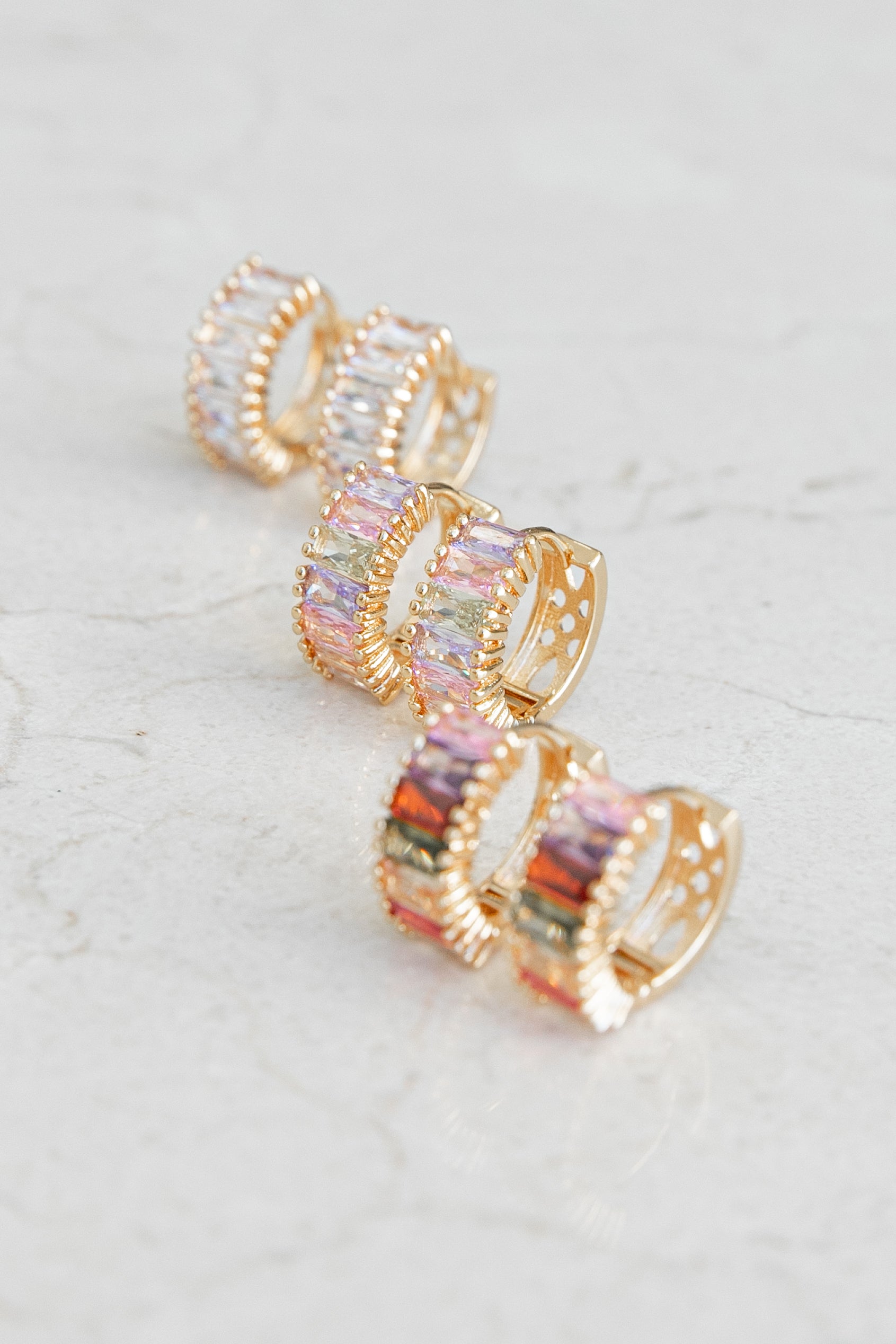 ACCESSORIES @Isla 3 Pack Earrings Set - Multi