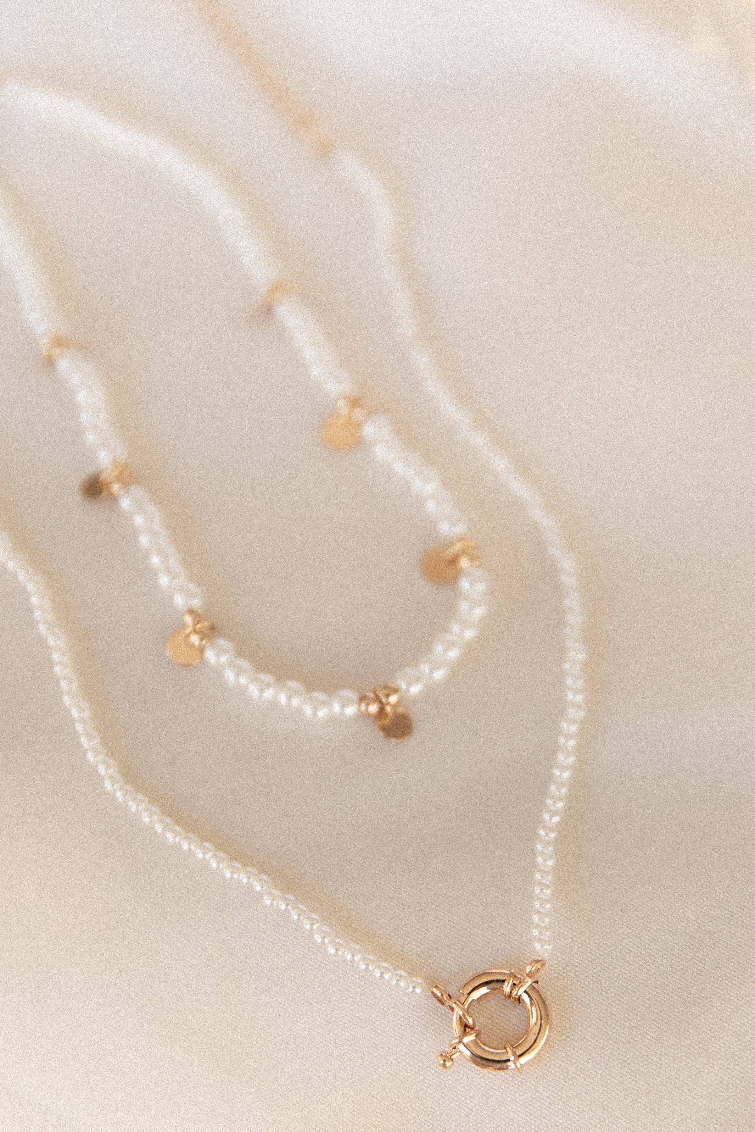 ACCESSORIES @Mae Necklace - Pearl