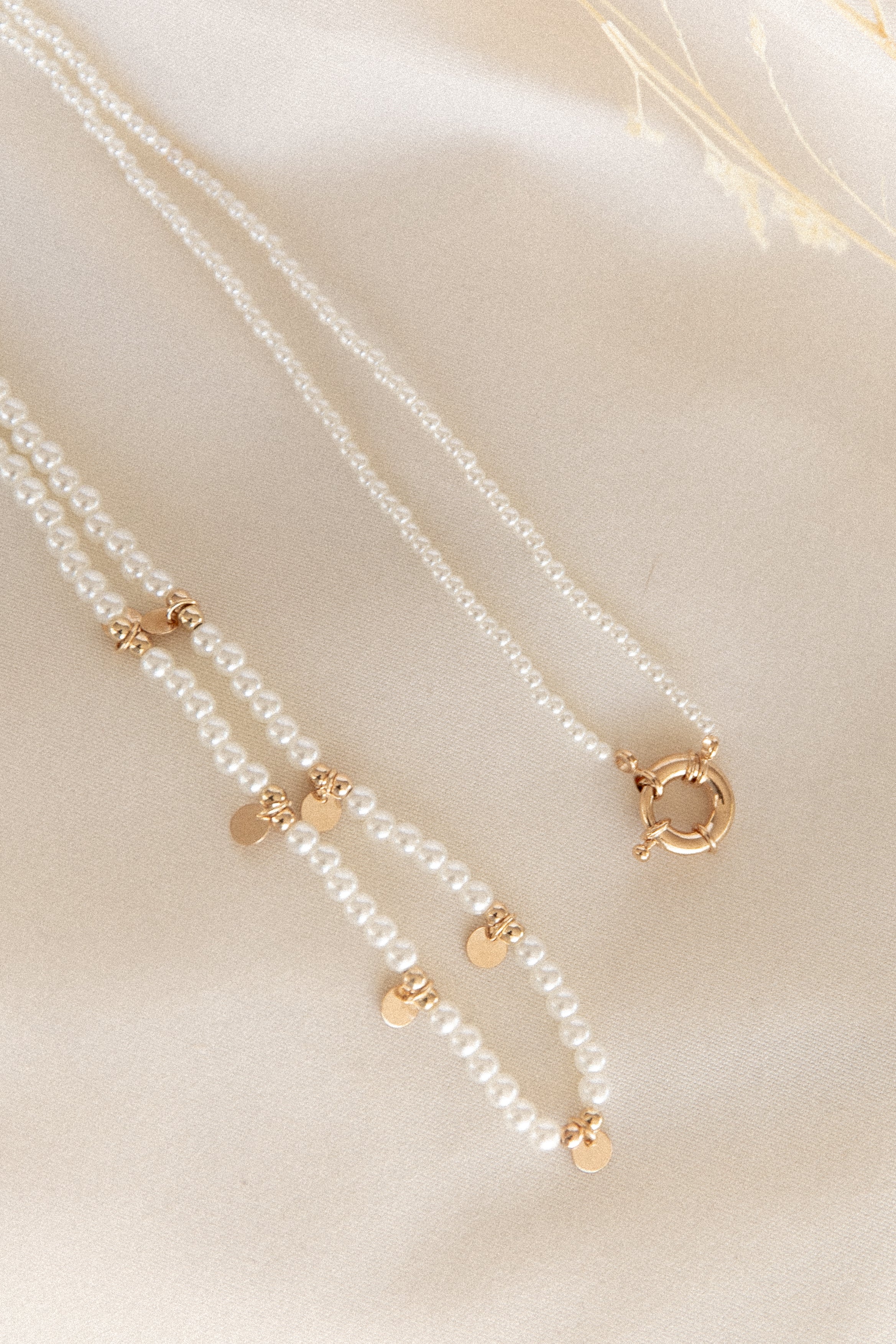 ACCESSORIES @Mae Necklace - Pearl