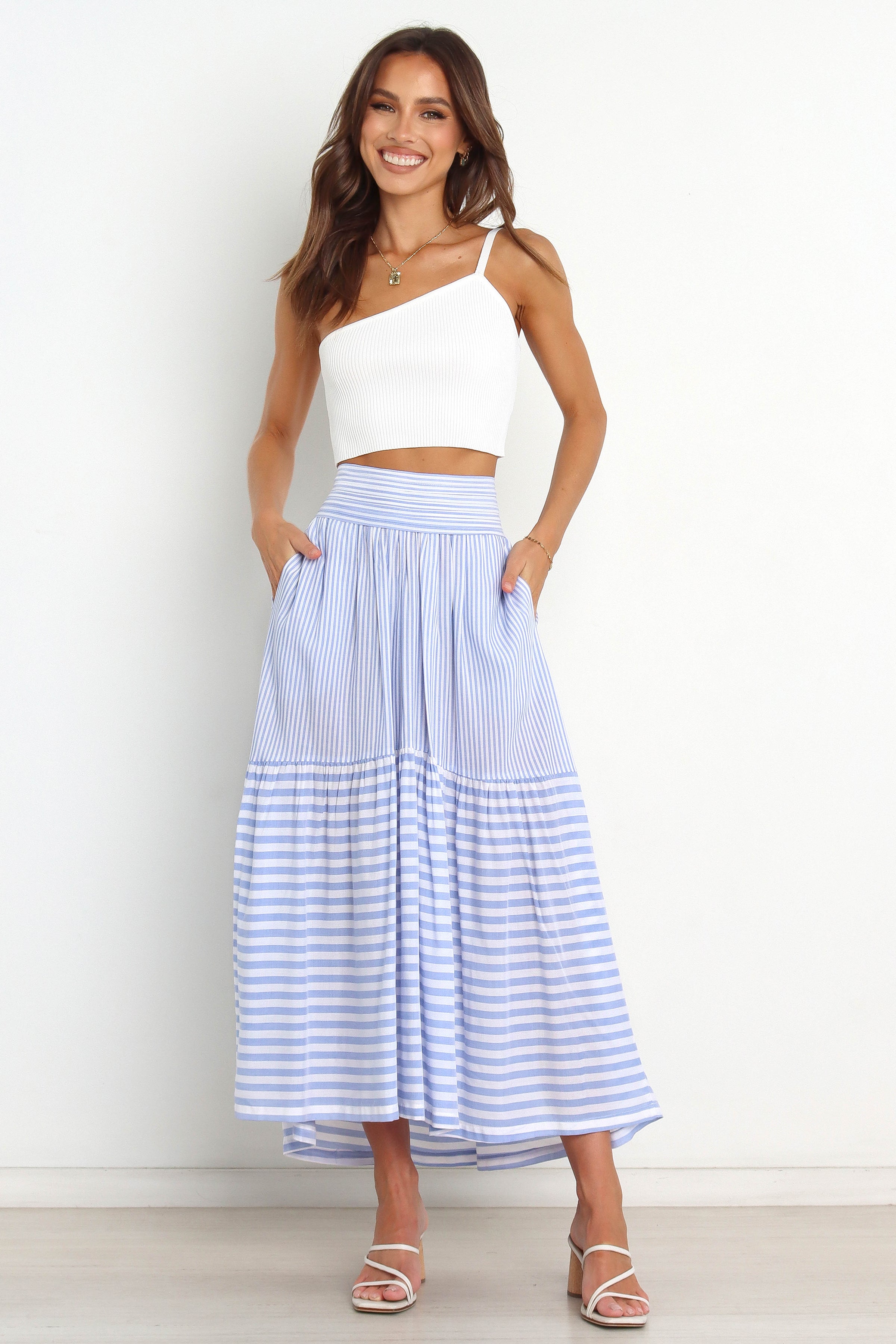 BOTTOMS @Gretel Skirt - Blue