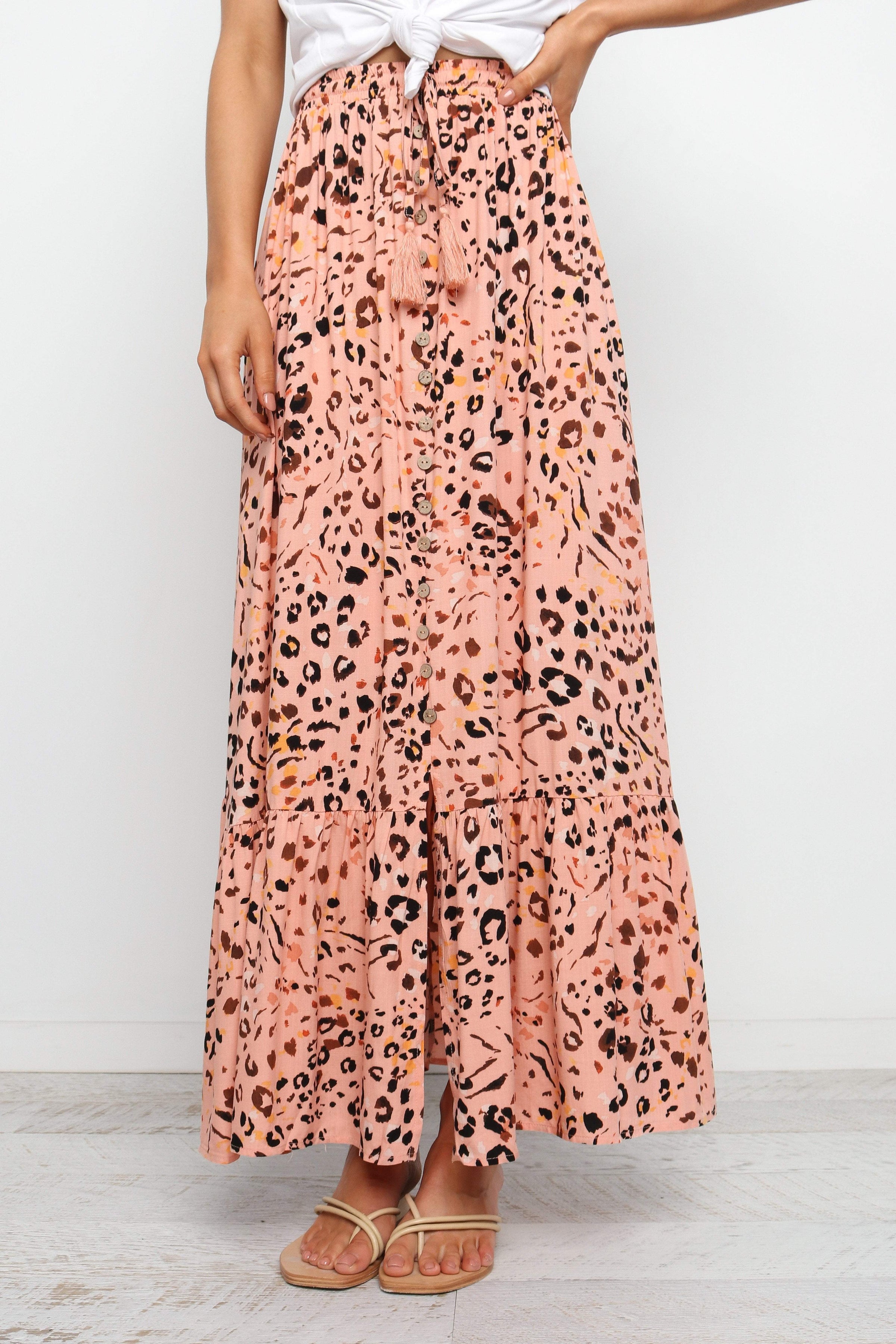 BOTTOMS Halette Skirt - Apricot