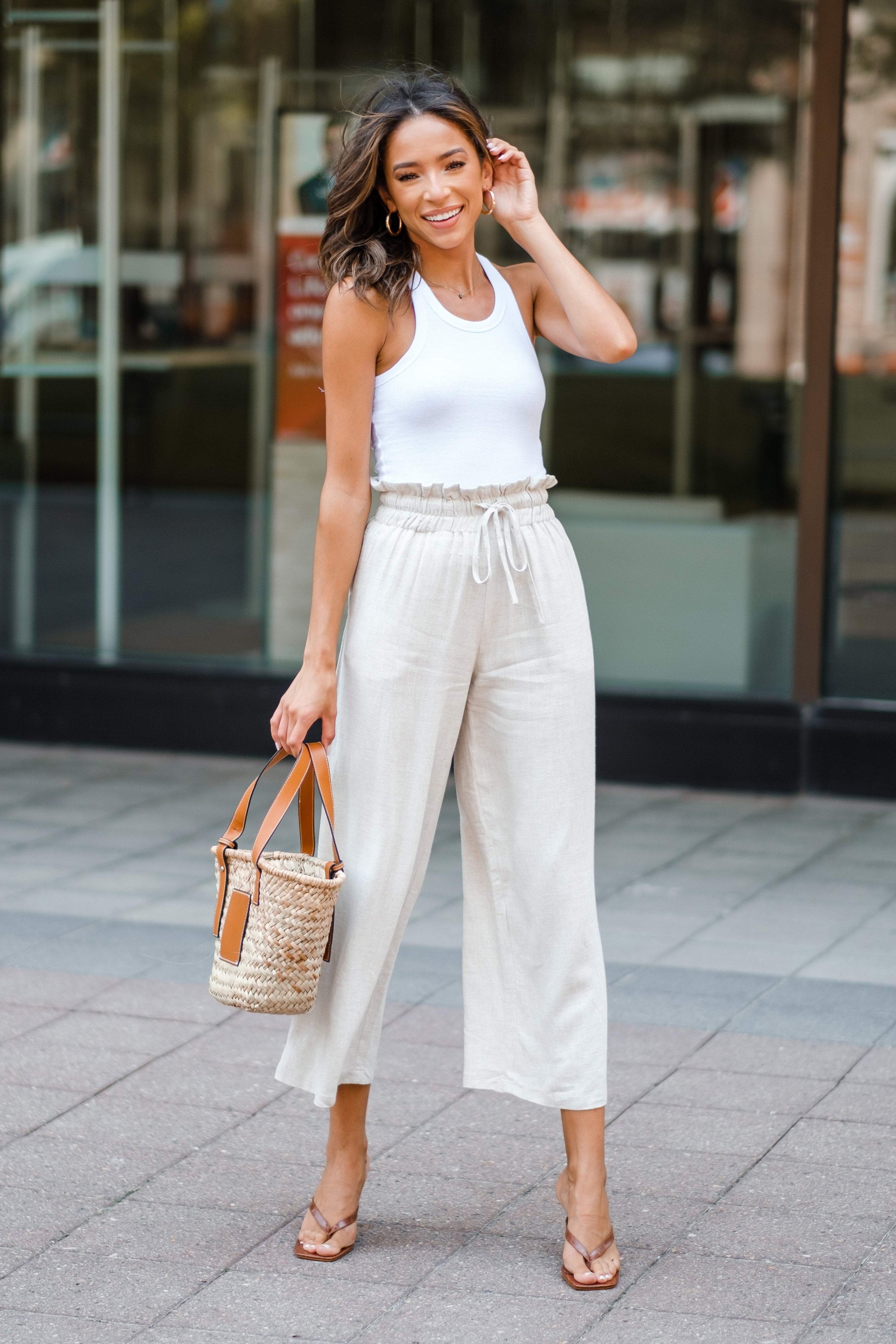 BOTTOMS Hawthorne Pant - Beige