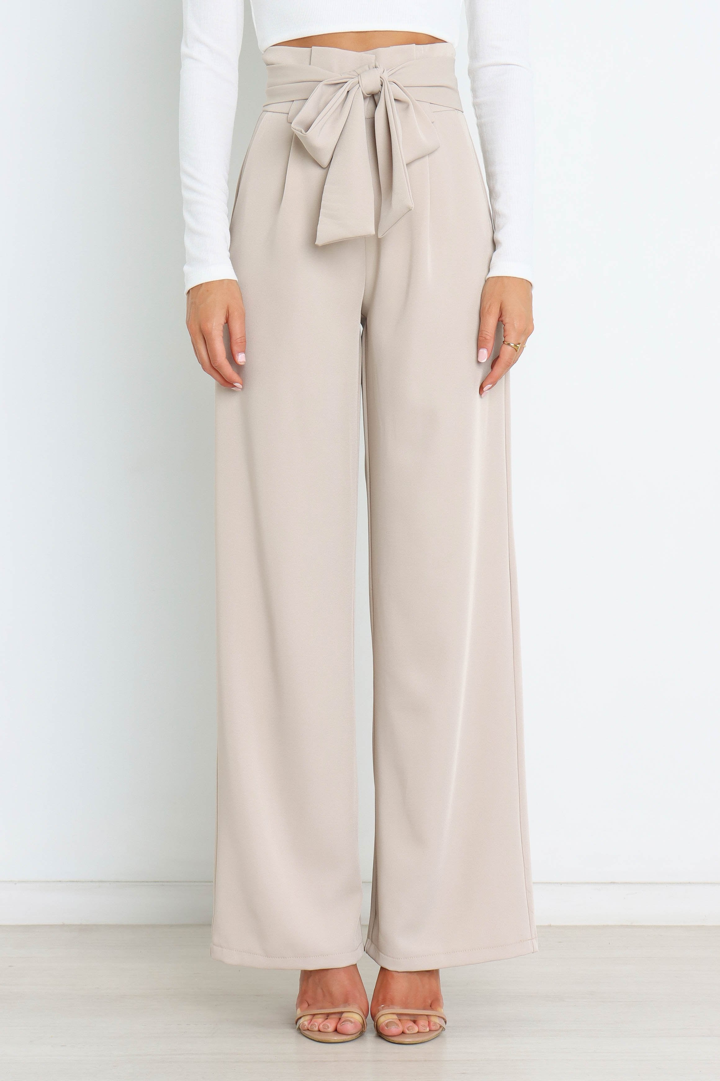 BOTTOMS @Kieran Pants - Beige (shoot rack)