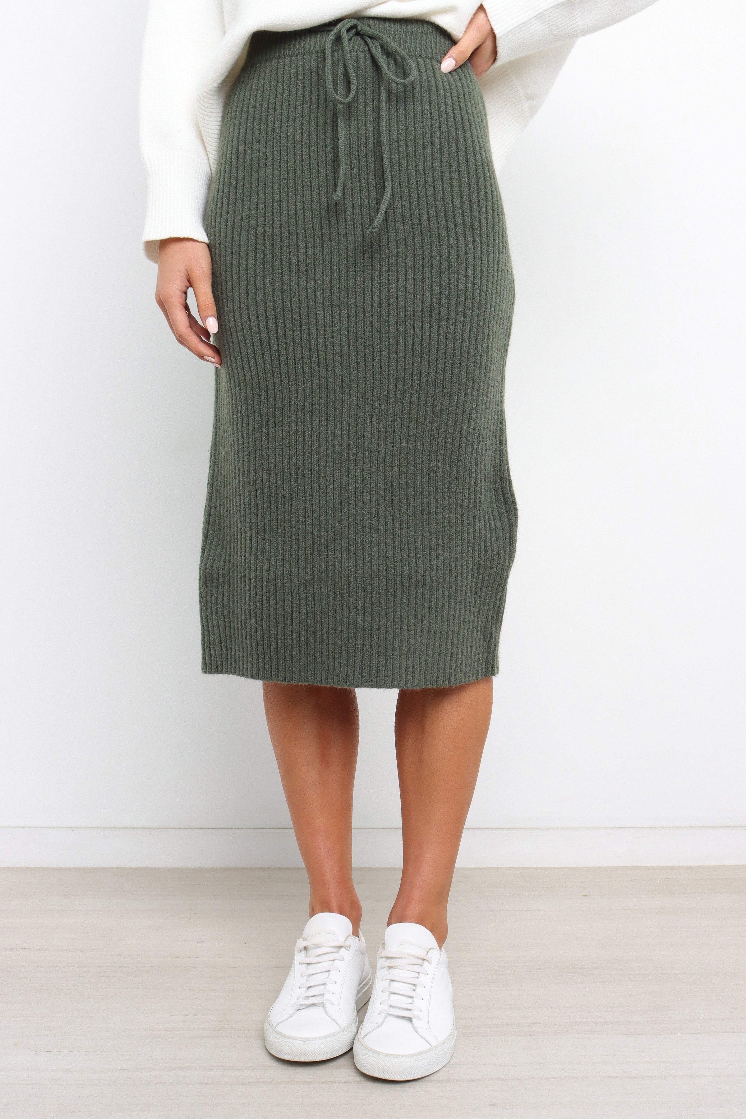 BOTTOMS Rochelle Skirt - Emerald