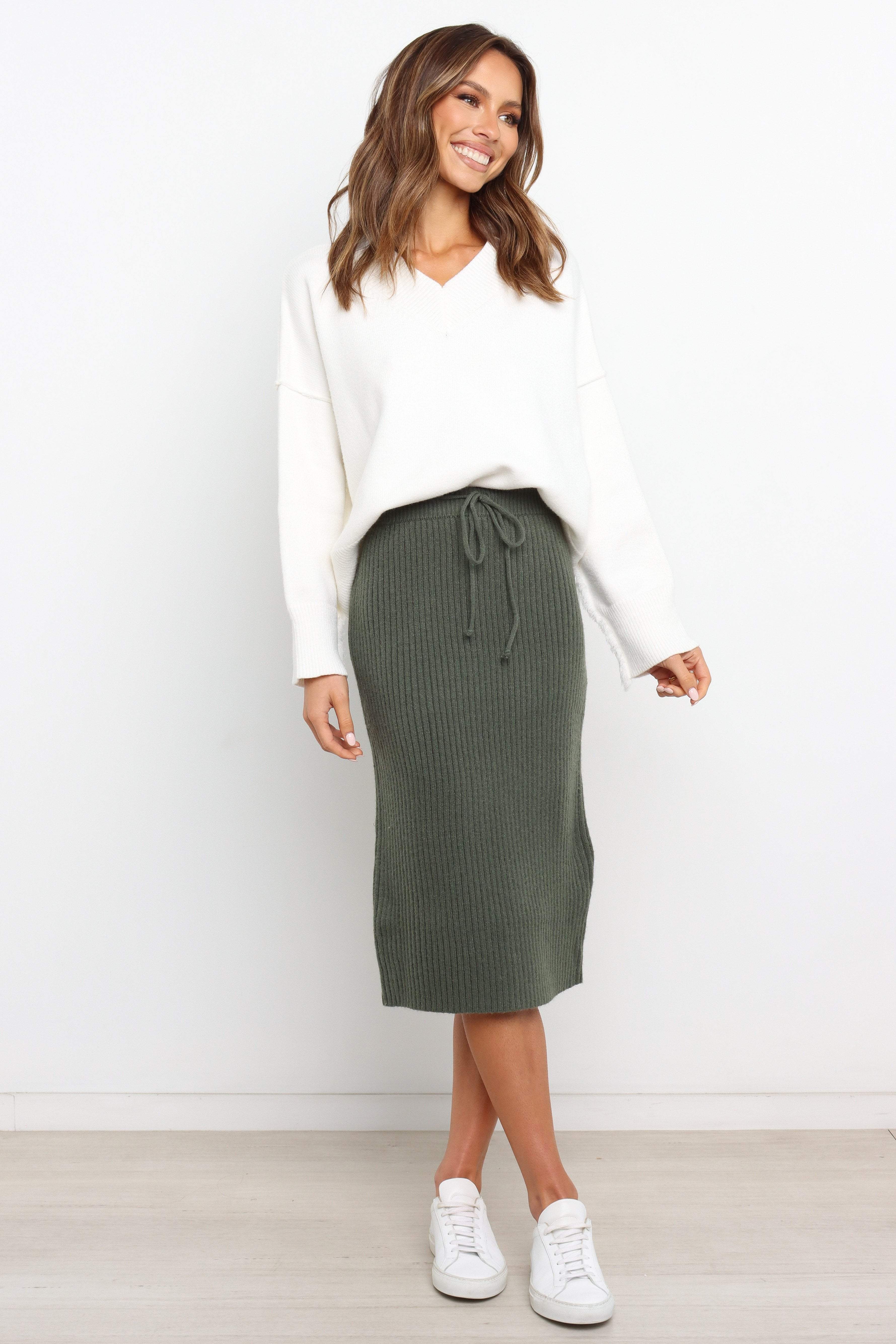 BOTTOMS Rochelle Skirt - Emerald