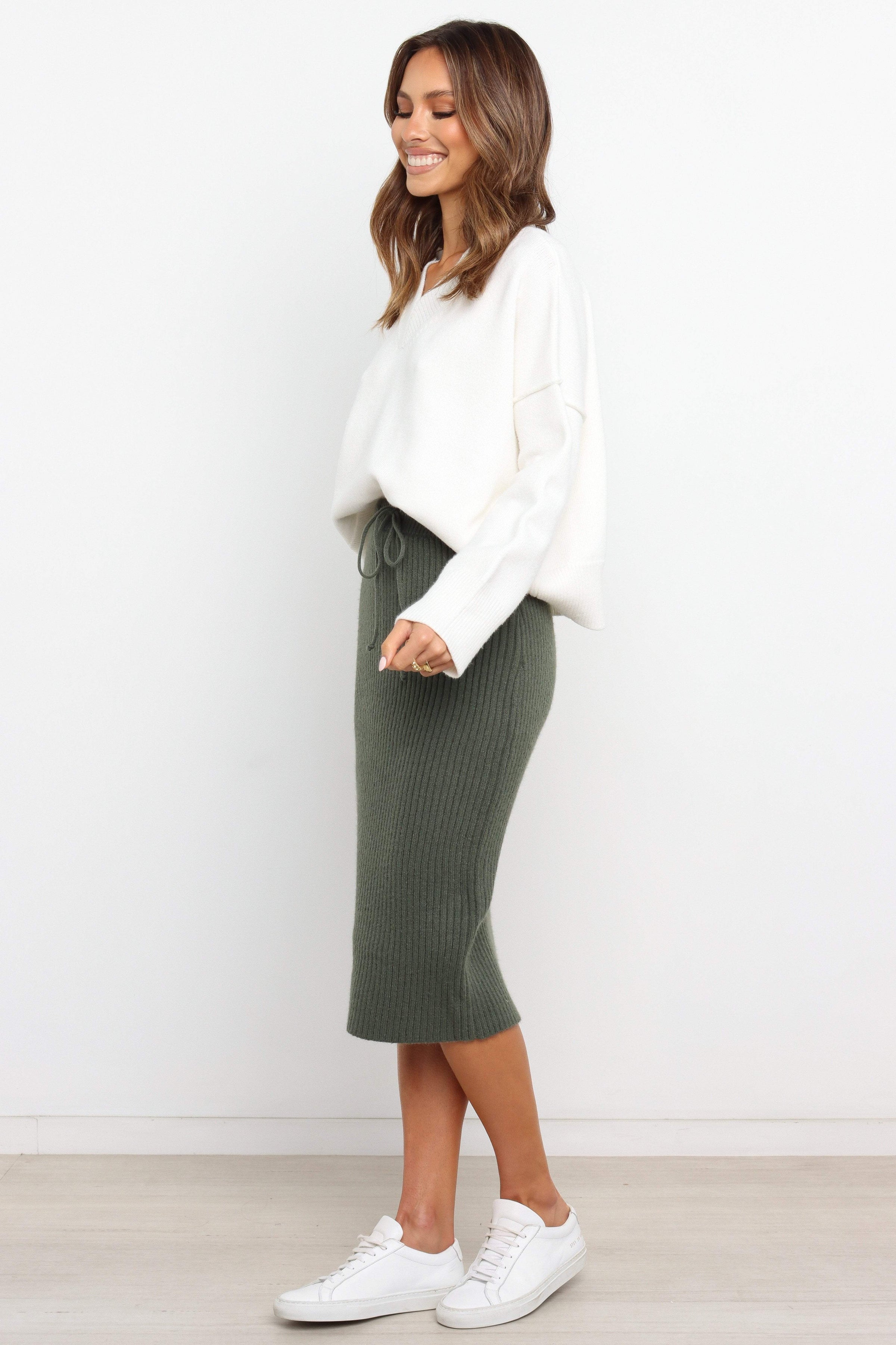 BOTTOMS Rochelle Skirt - Emerald