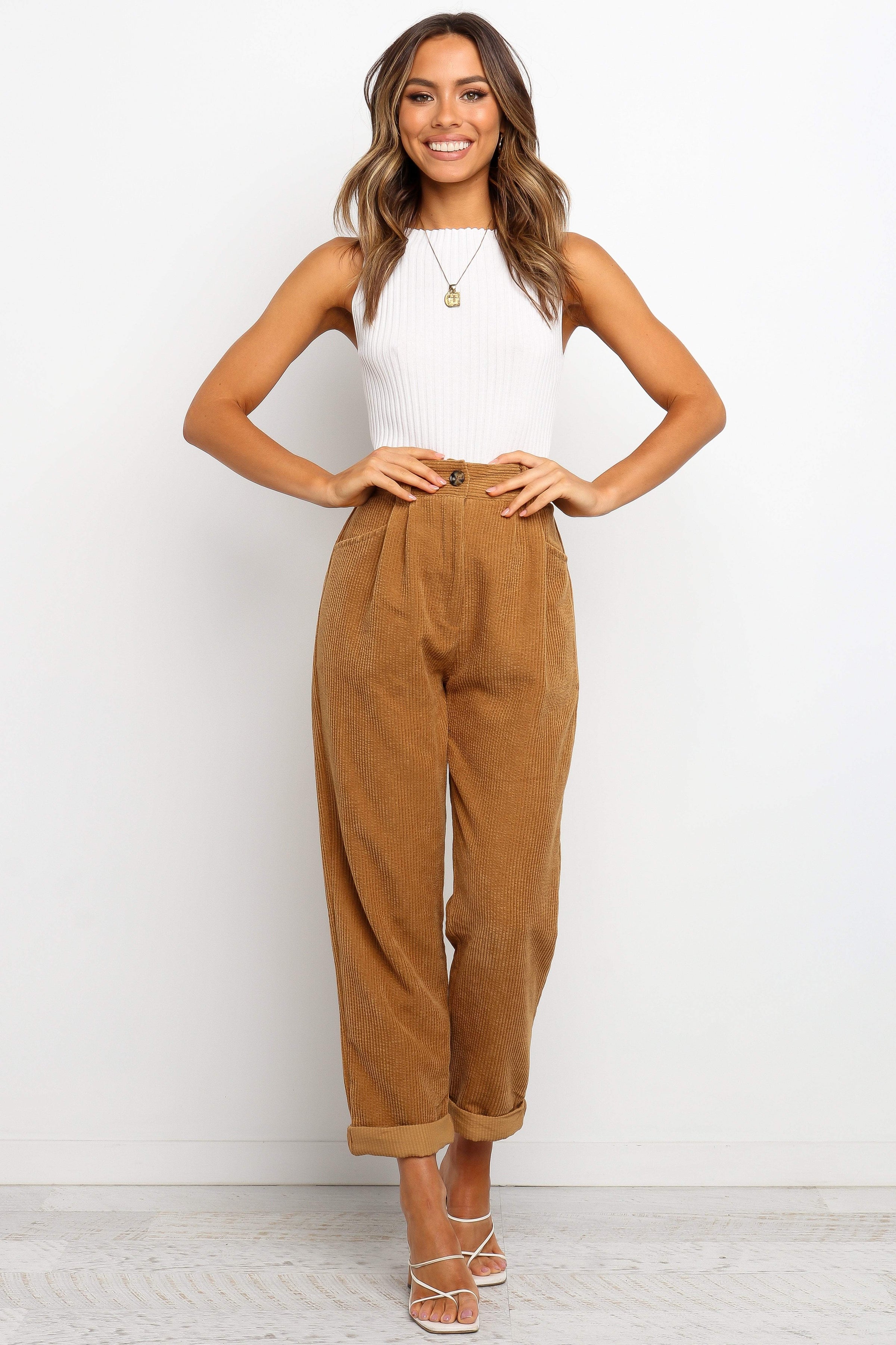 BOTTOMS Talaren Pant - Tan 12