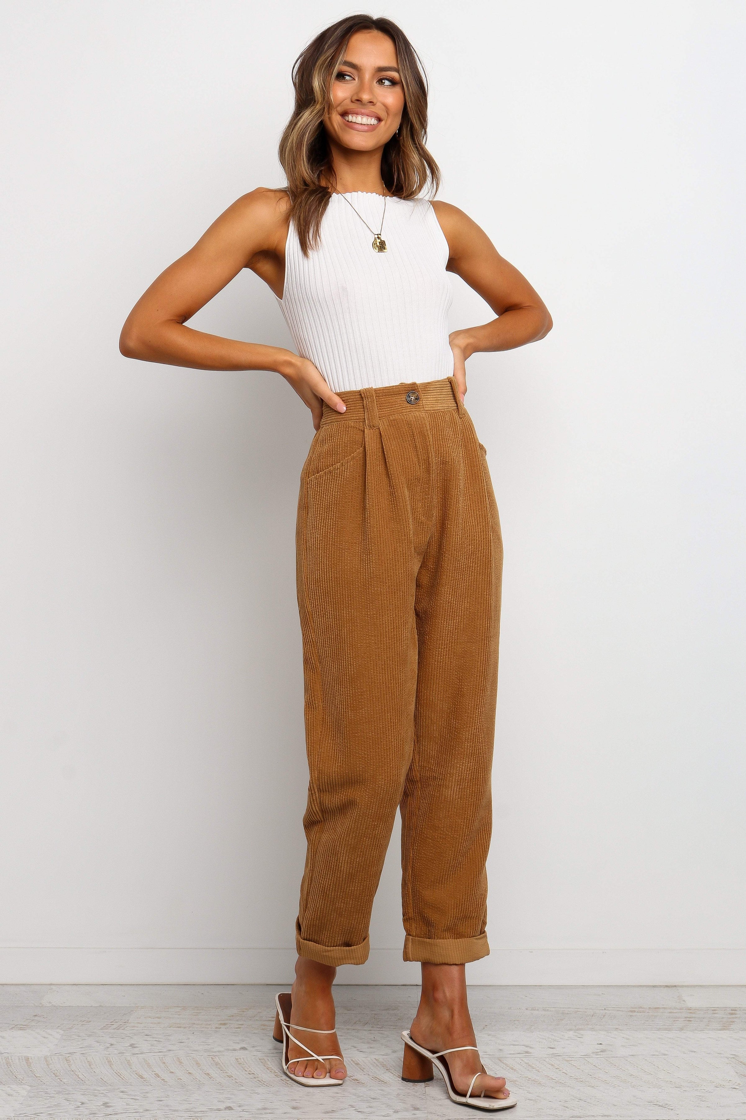 BOTTOMS Talaren Pant - Tan