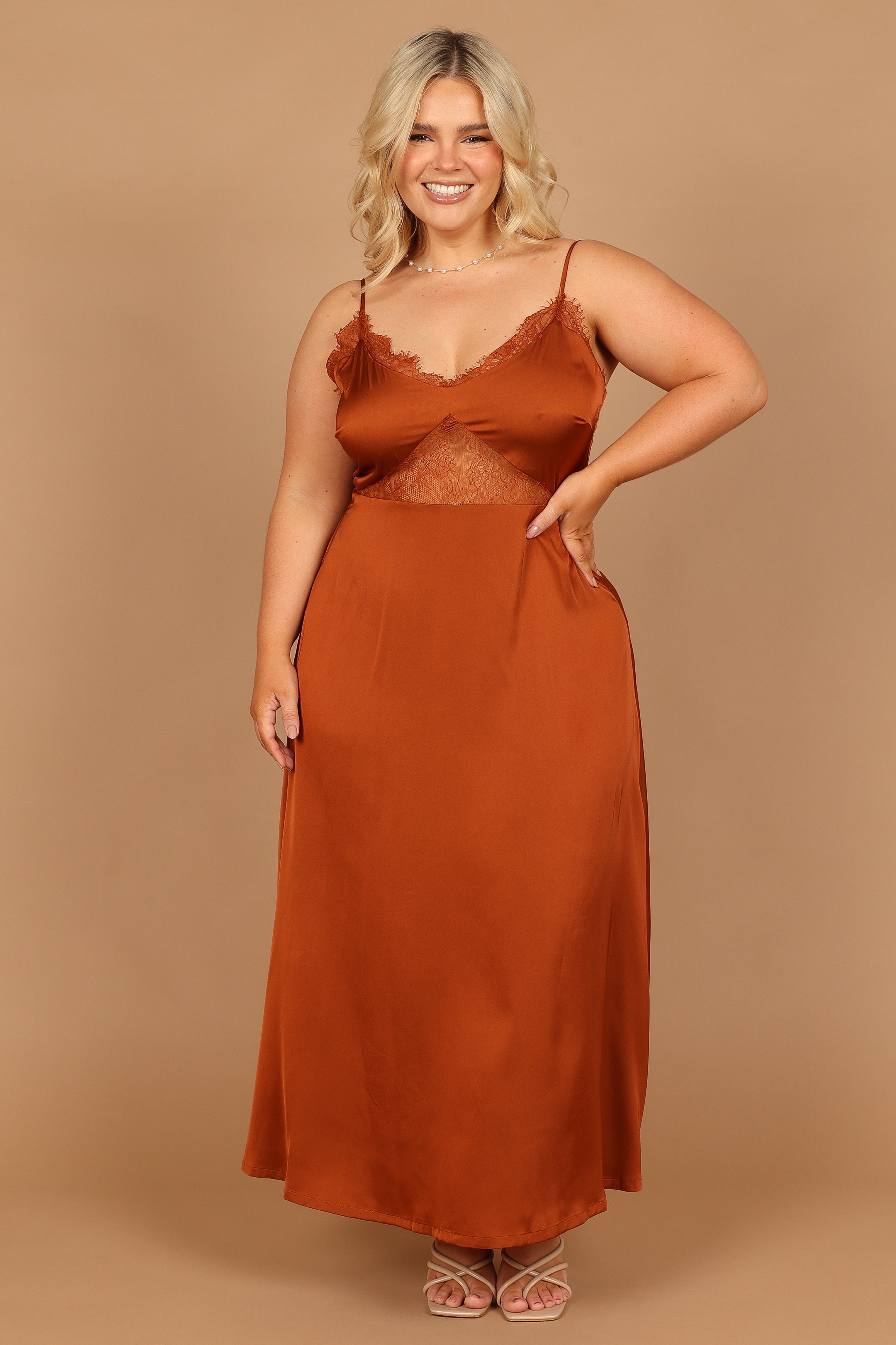 DRESSES Ariel Dress - Rust