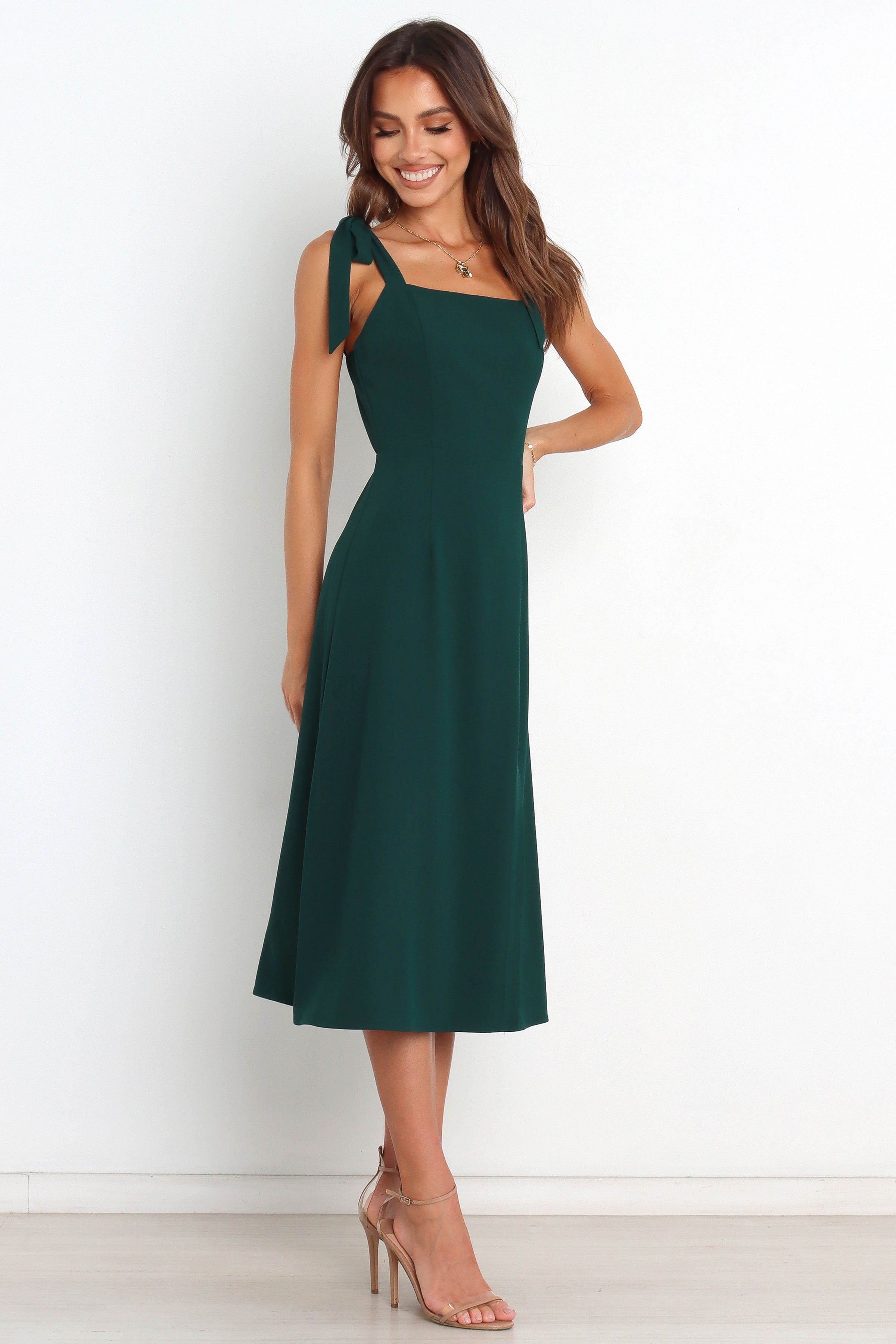DRESSES @Laurel Dress - Emerald