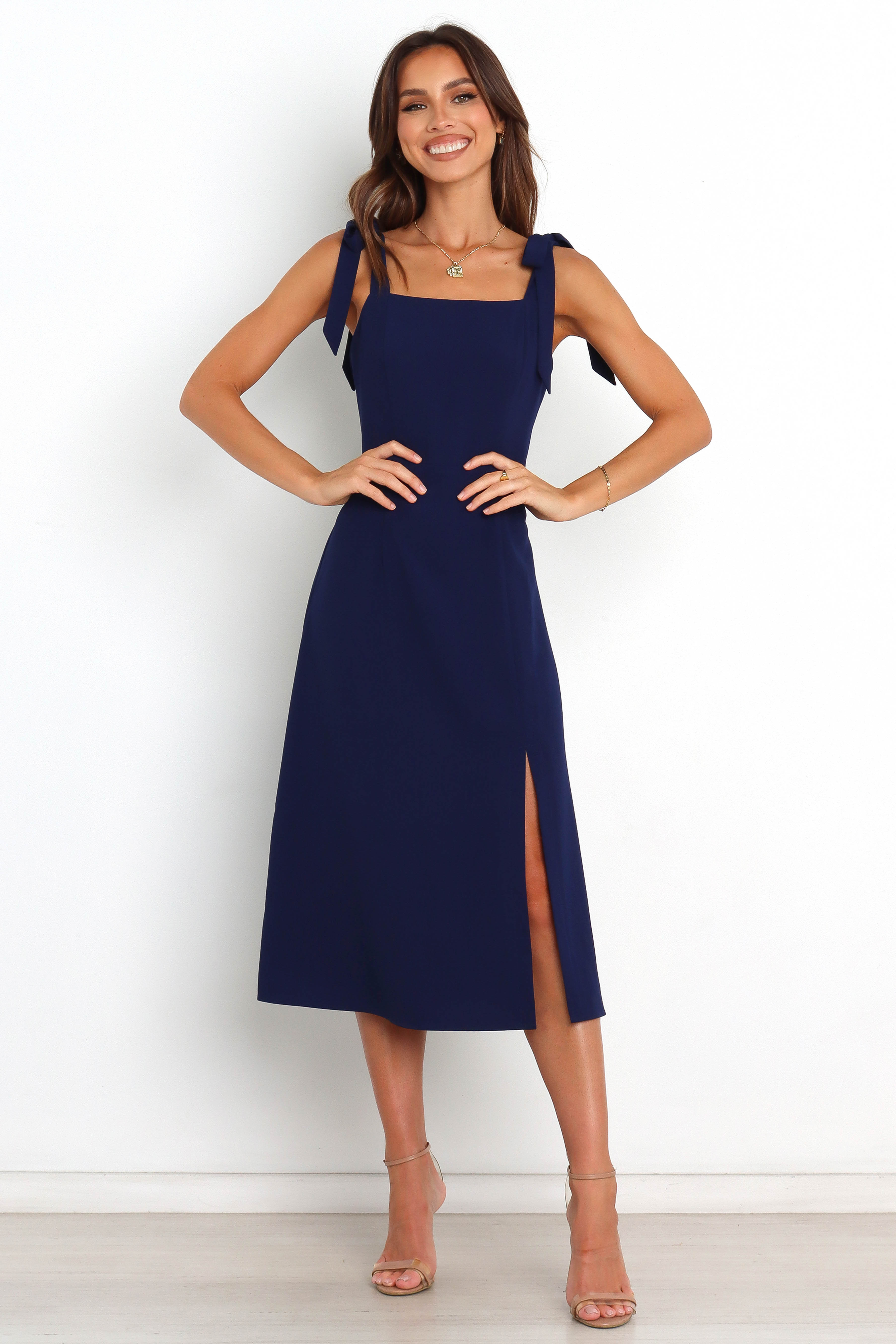 DRESSES @Laurel Dress - Navy