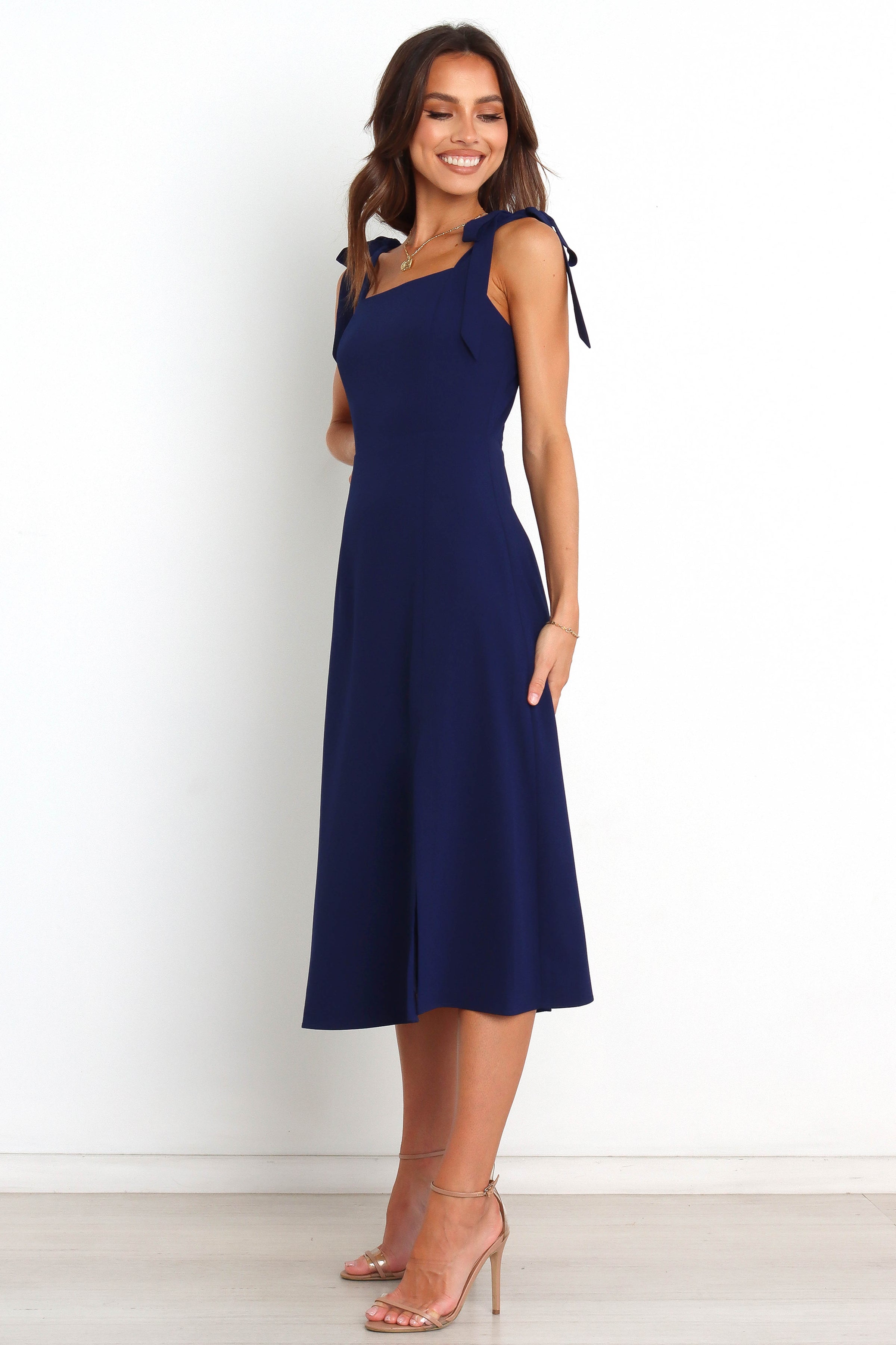 DRESSES @Laurel Dress - Navy