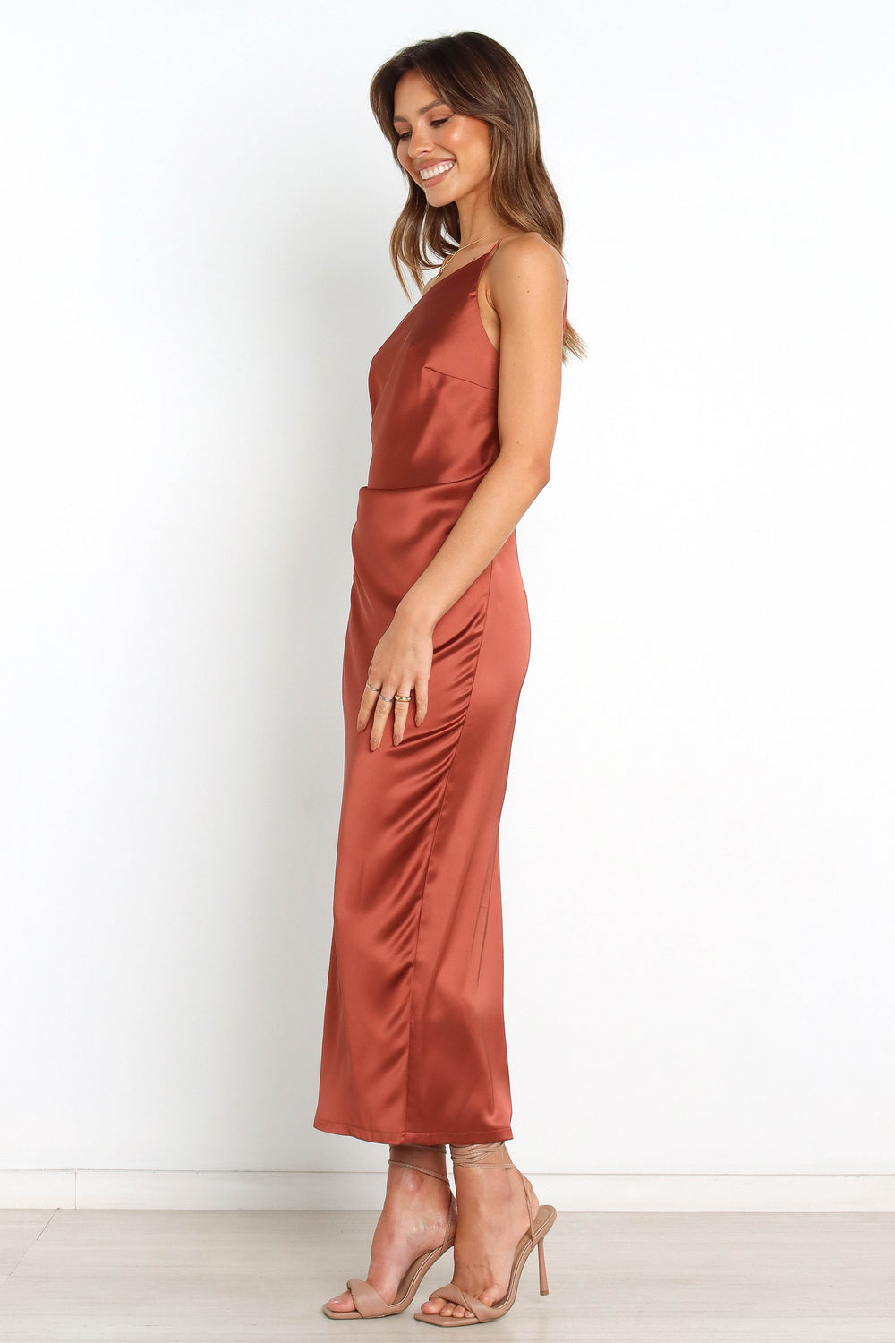 Luella Dress - Rust - View 4 | Shop Formal Dress