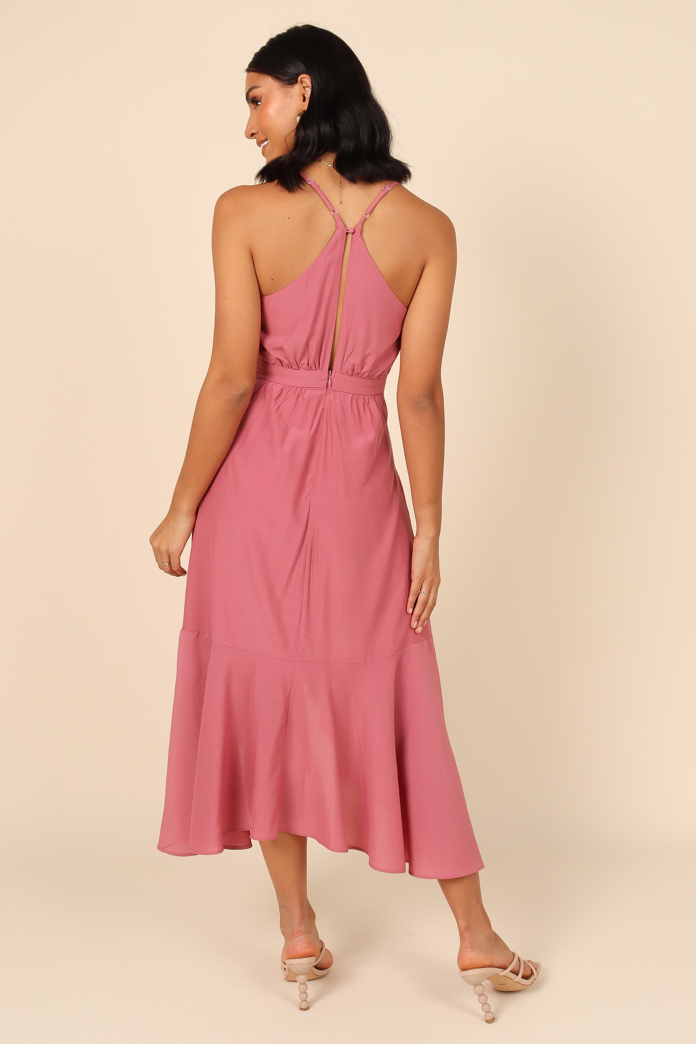 DRESSES Mariana High Low Dress - Rose