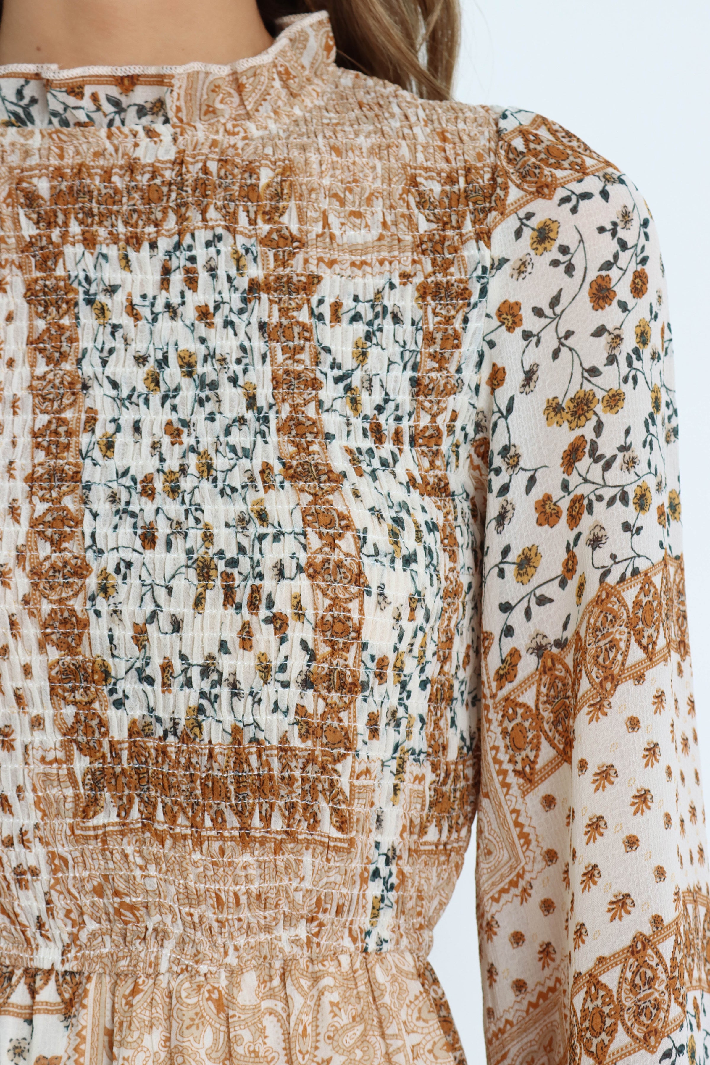 DRESSES @Nassia Dress - Brown