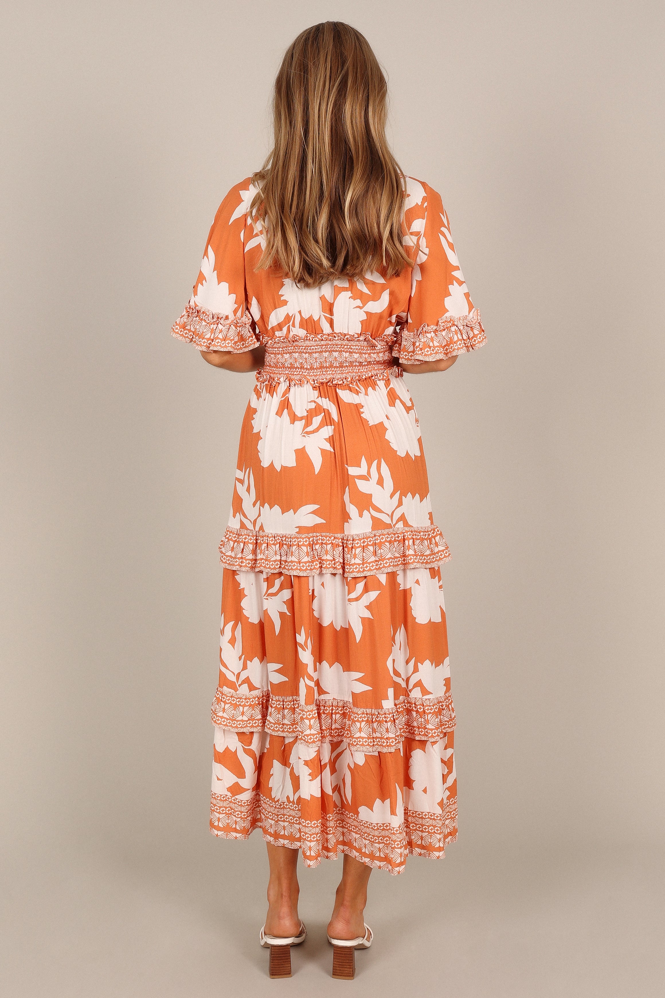DRESSES @Silvio Maxi Dress - Orange