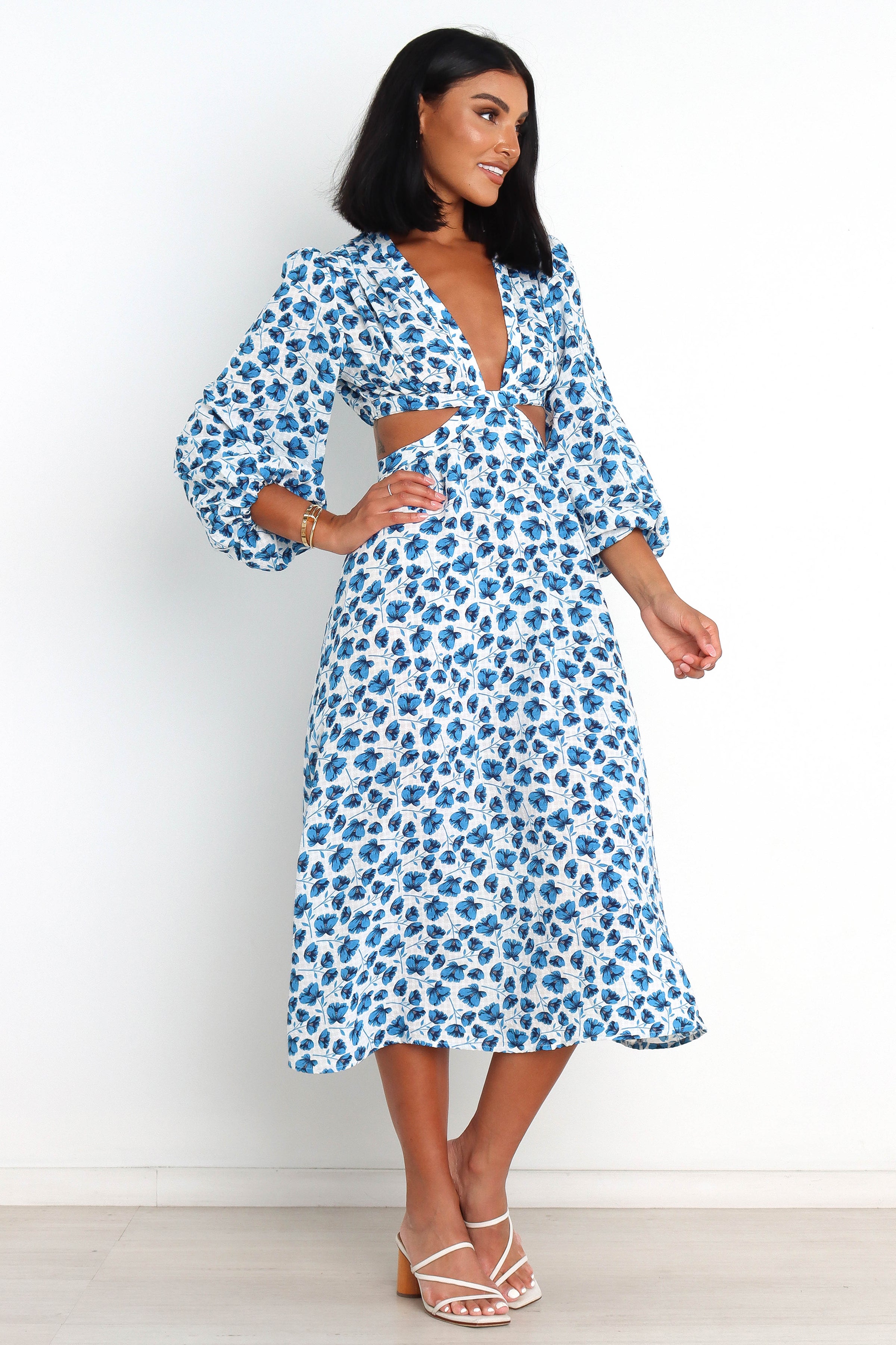 DRESSES @Simonette Dress - Blue (waiting on bulk)