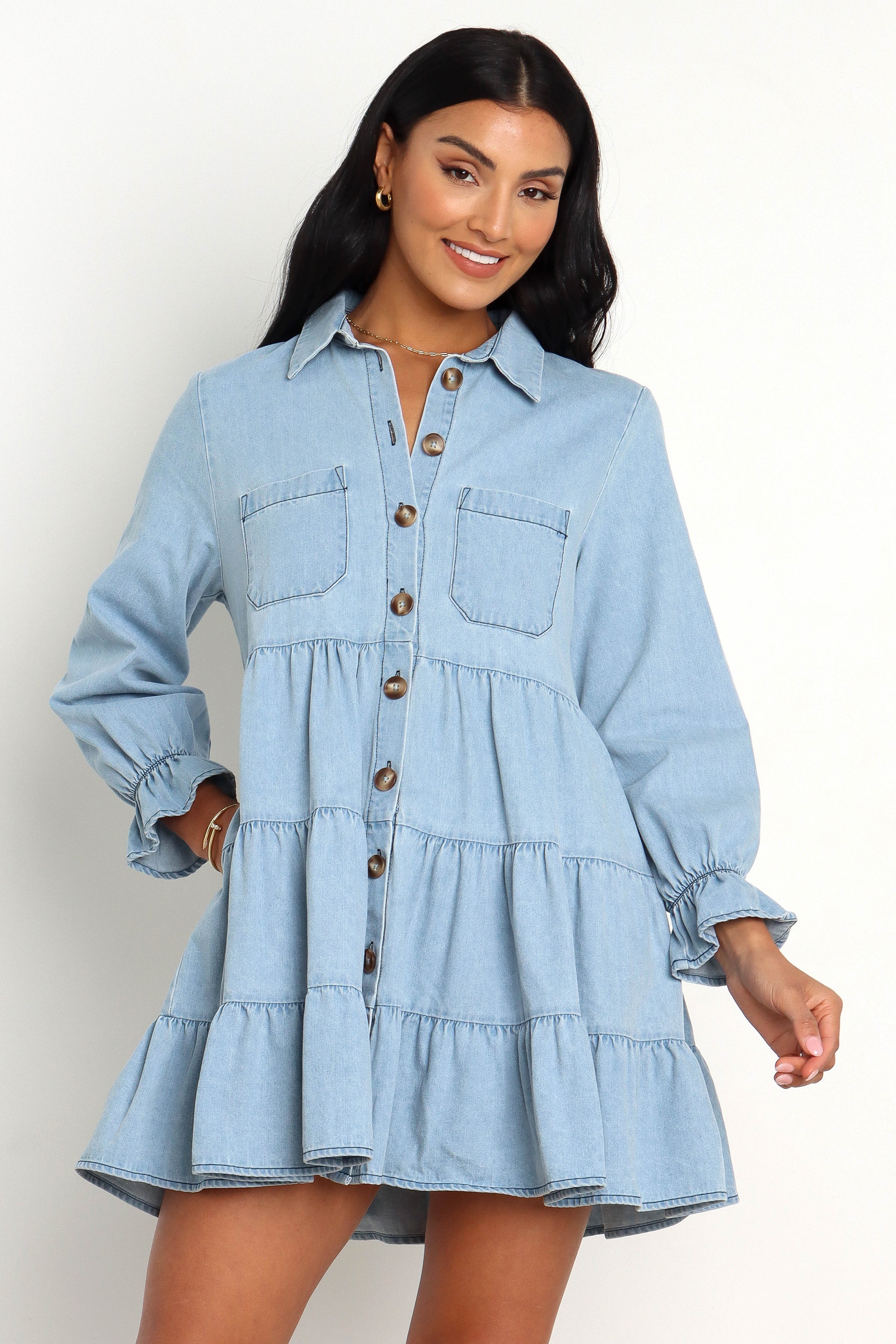 DRESSES @Zubaira Dress - Blue