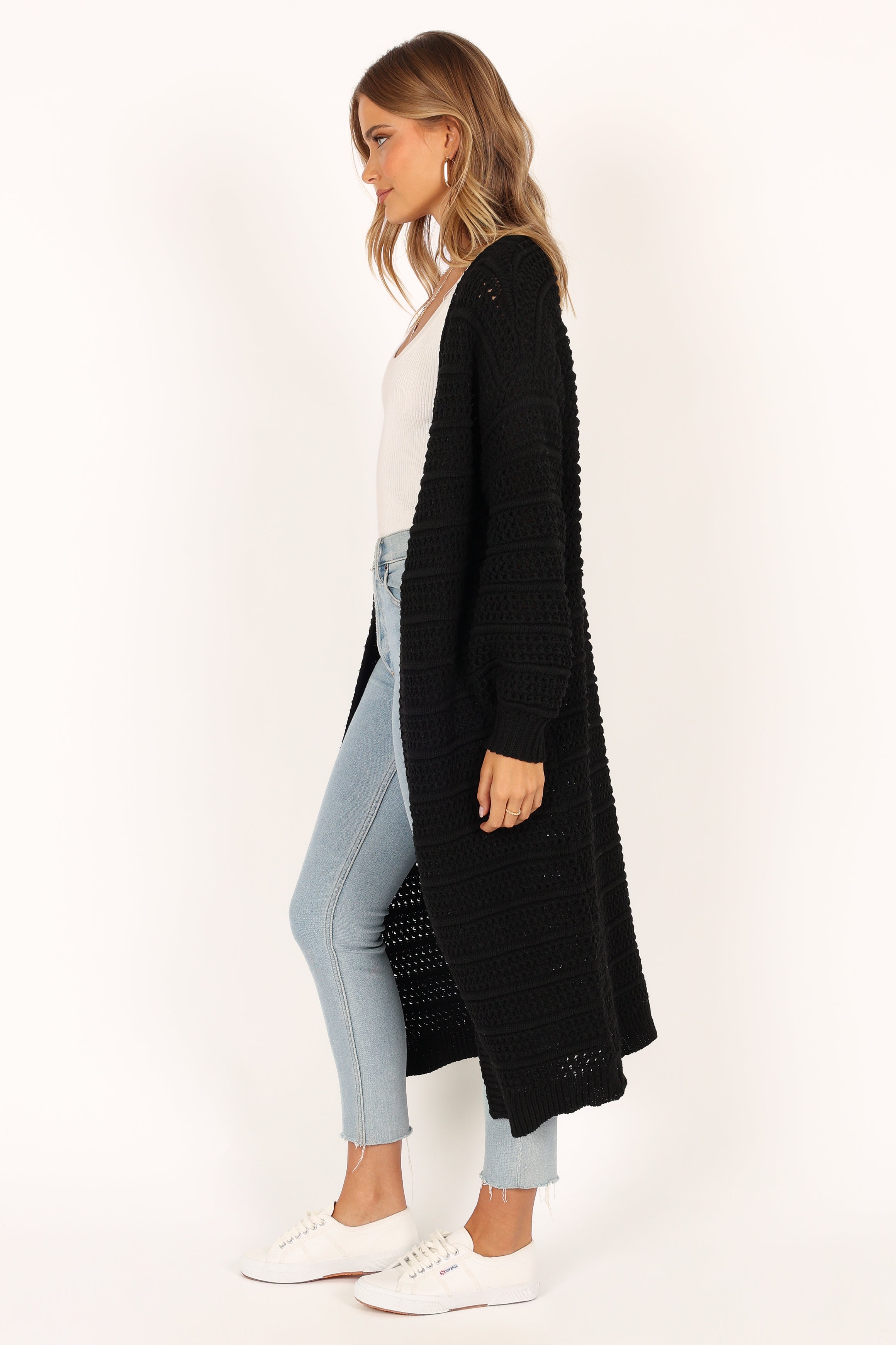 KNITWEAR @Chloelle Cardigan - Black (waiting on bulk)