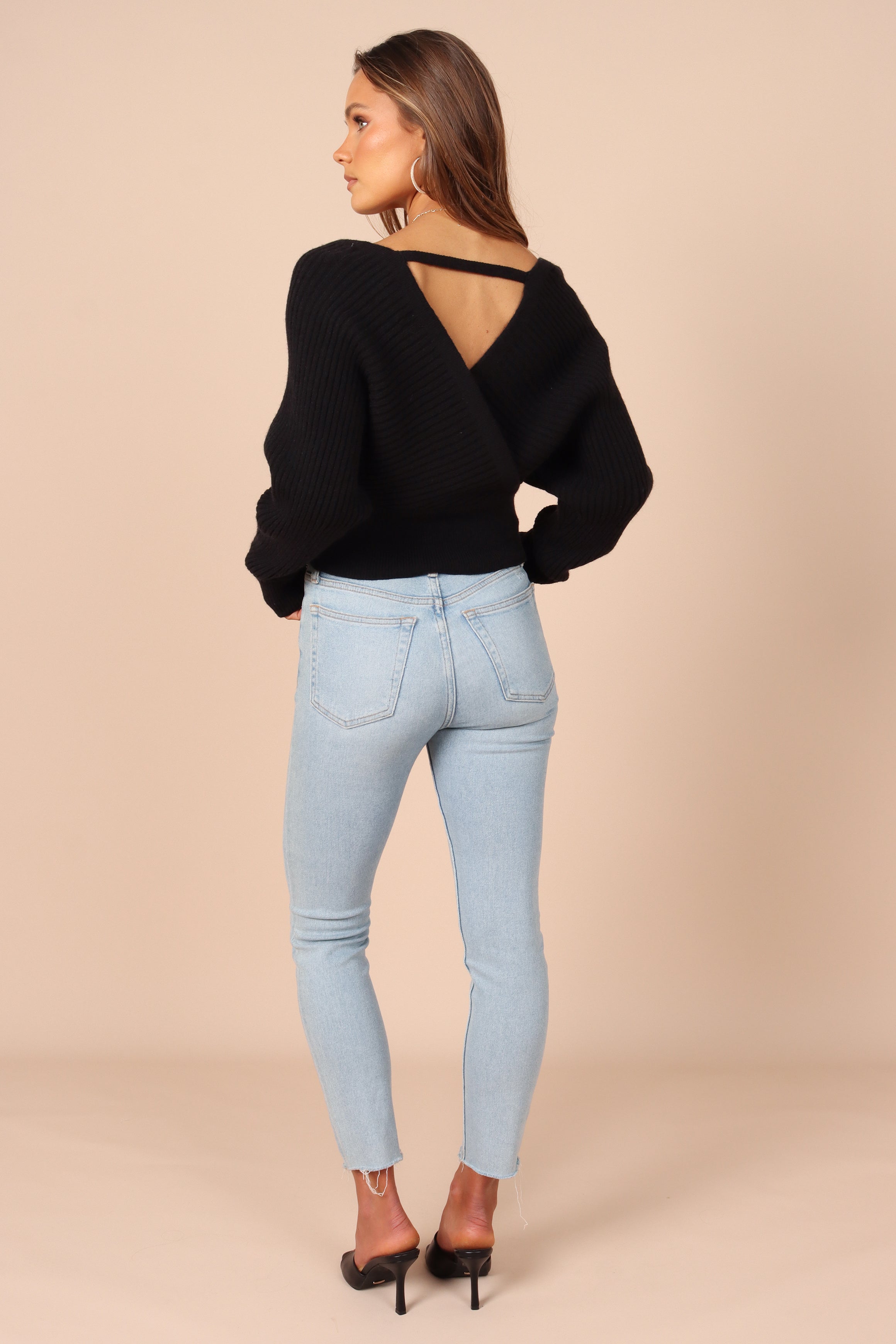 KNITWEAR Hilary Knit Sweater - Black - needs more images