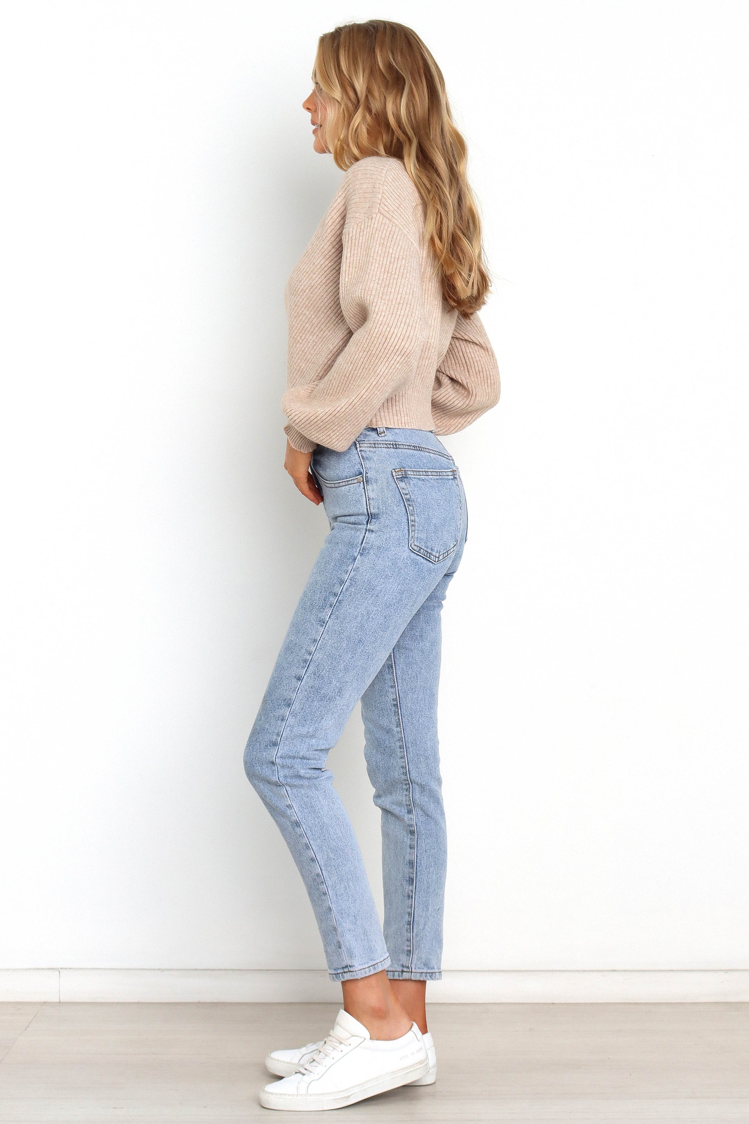 KNITWEAR @Lucy Knit Sweater - Beige (waiting on bulk)