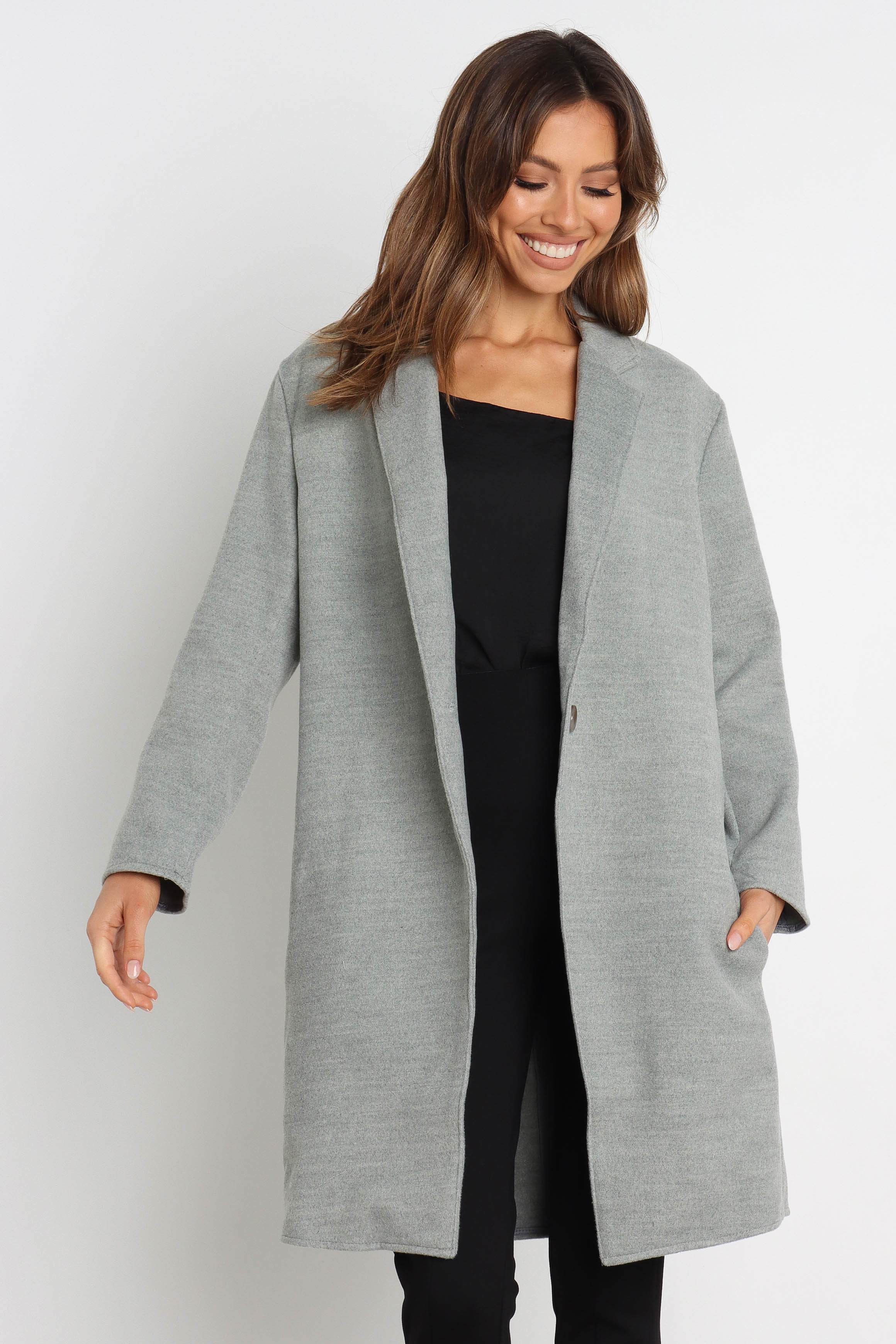OUTERWEAR Devyn Coat - Grey (US Transfer - Don't put online)