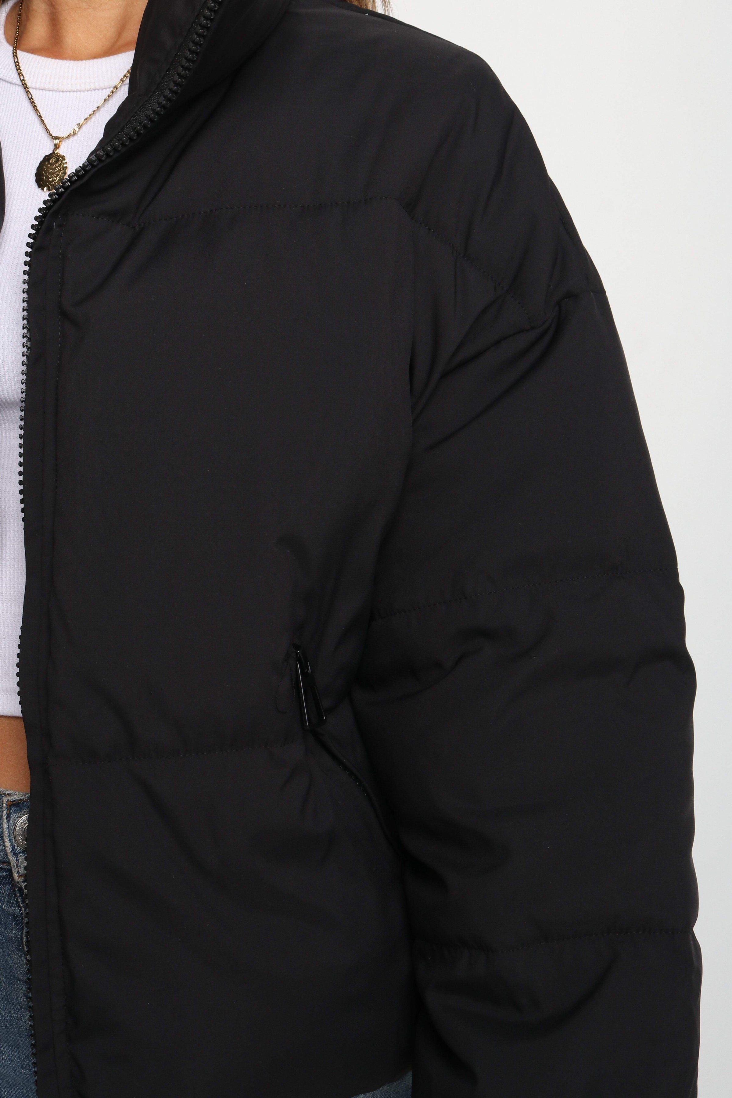 OUTERWEAR Edric Puffer Jacket - Black