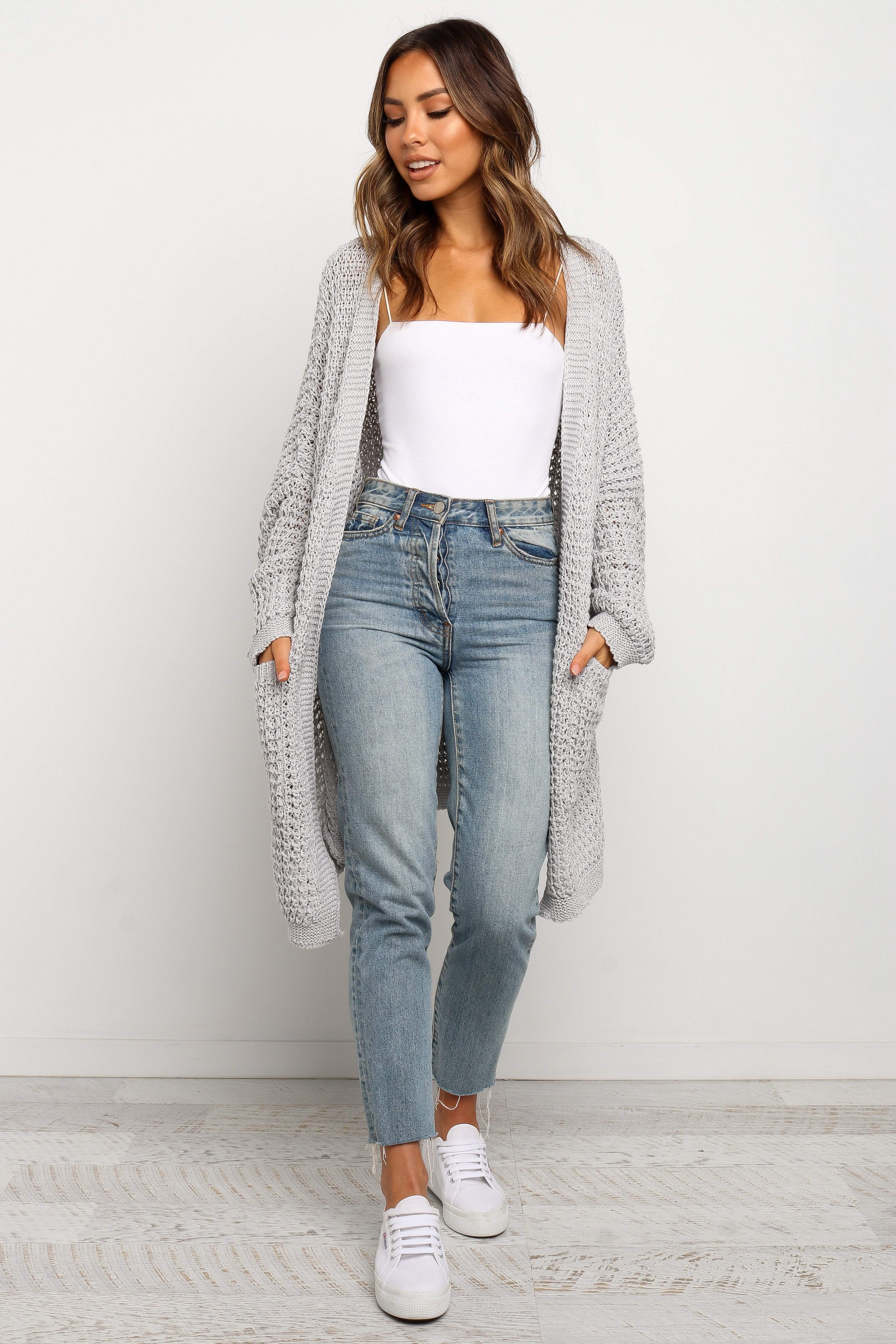 OUTERWEAR Leyonie Cardigan - Grey