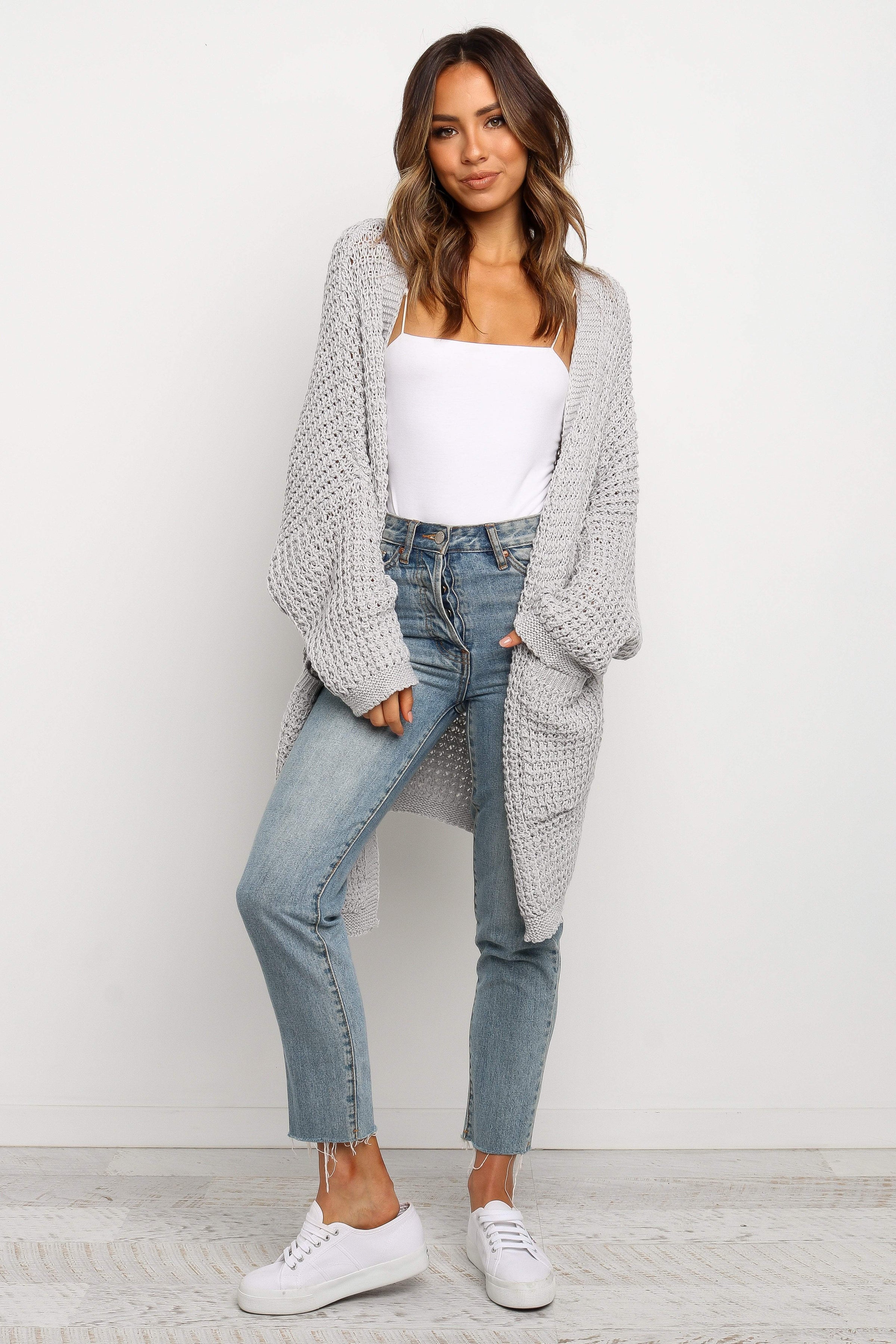 OUTERWEAR Leyonie Cardigan - Grey