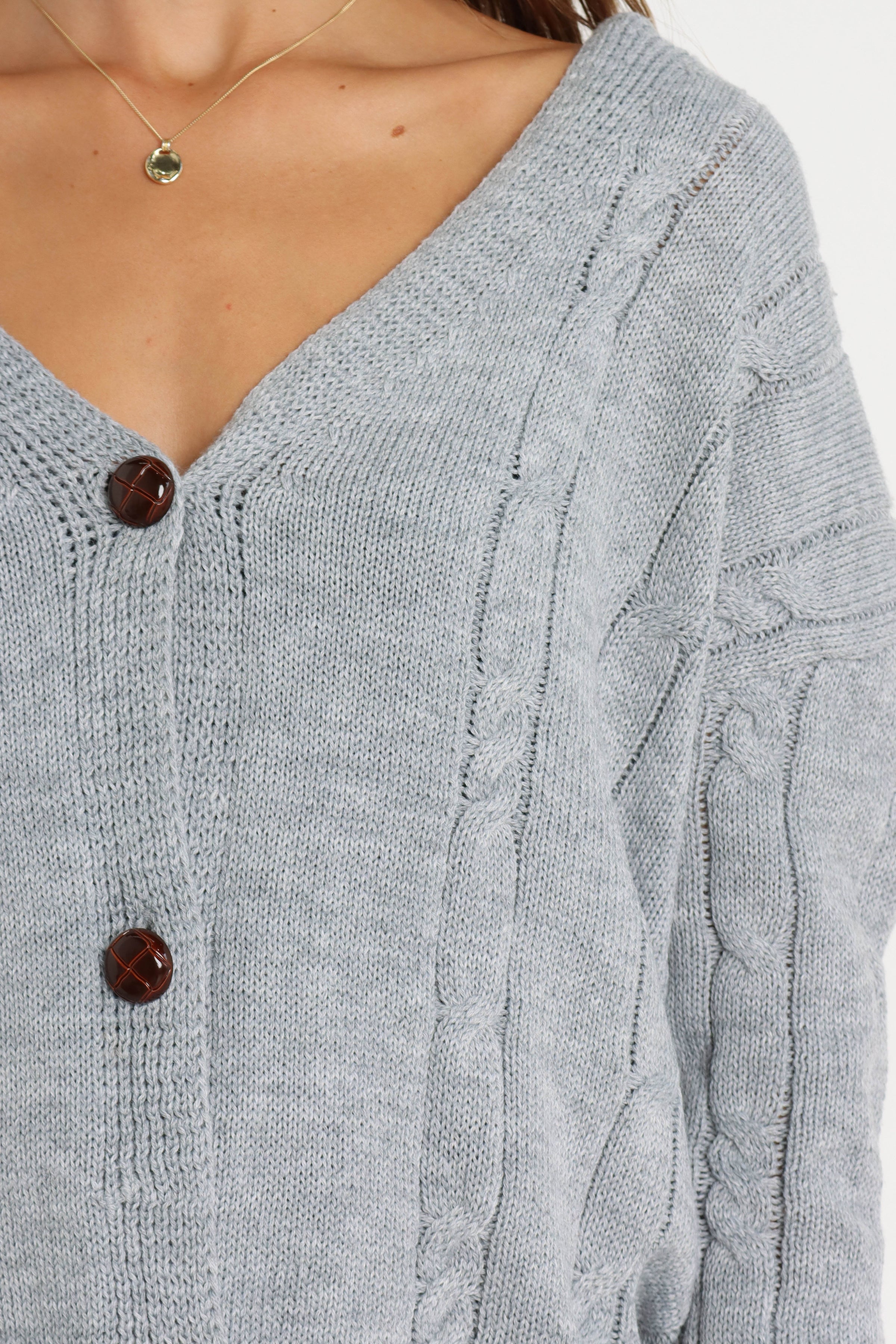 OUTERWEAR Lily Cardigan - Grey