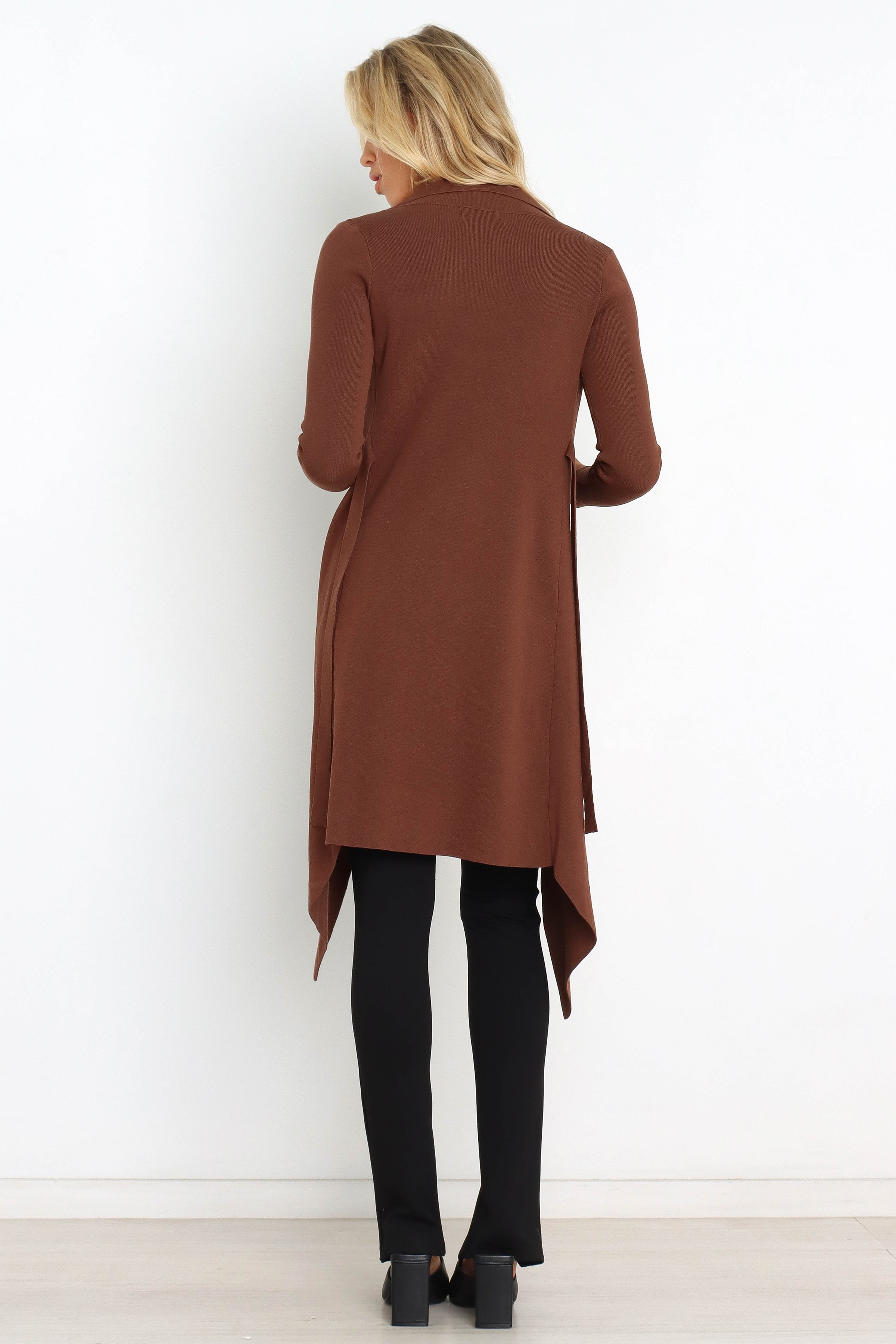 OUTERWEAR Tracey Cardigan - Chocolate