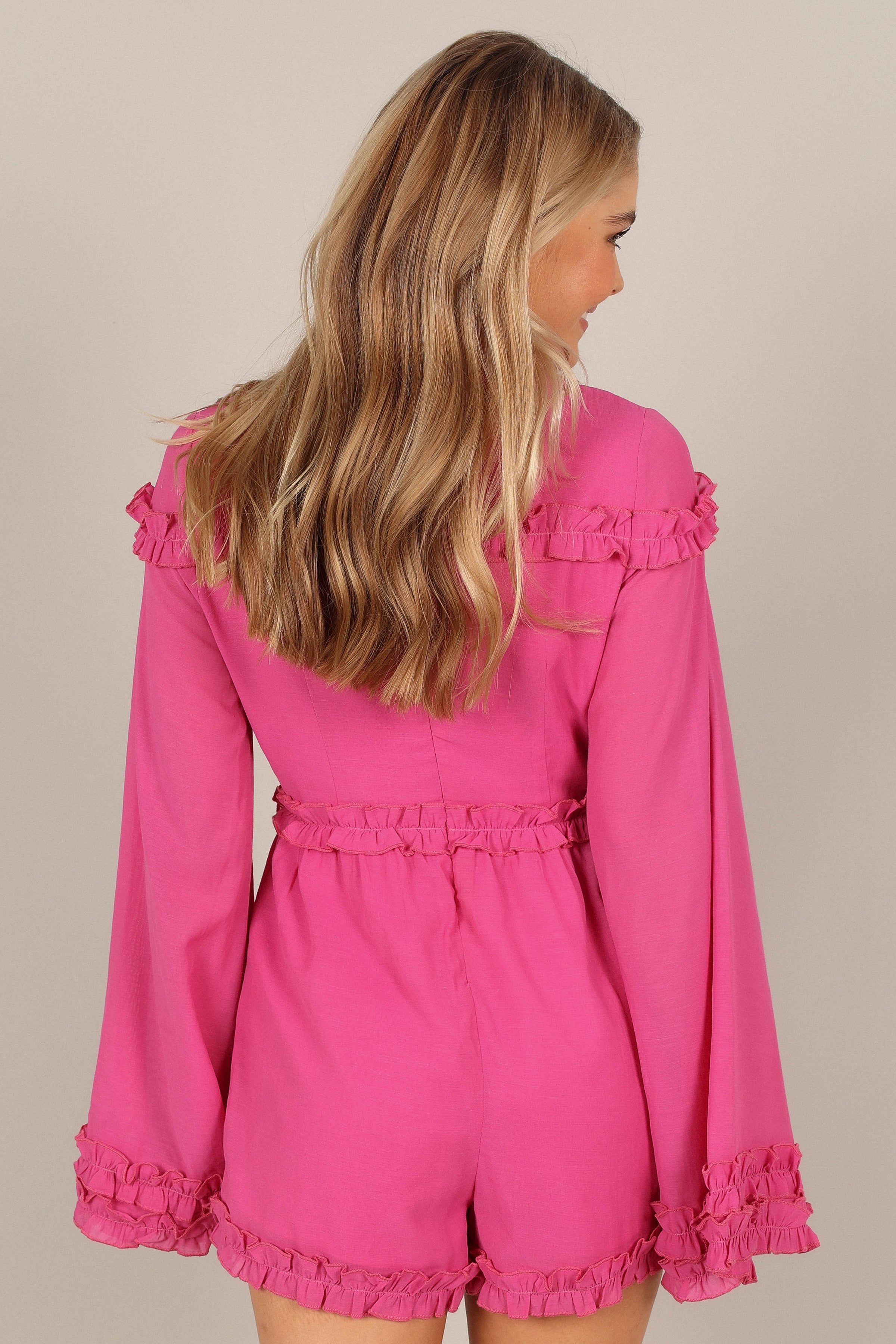 PLAYSUITS Bettina Playsuit - Fuchsia