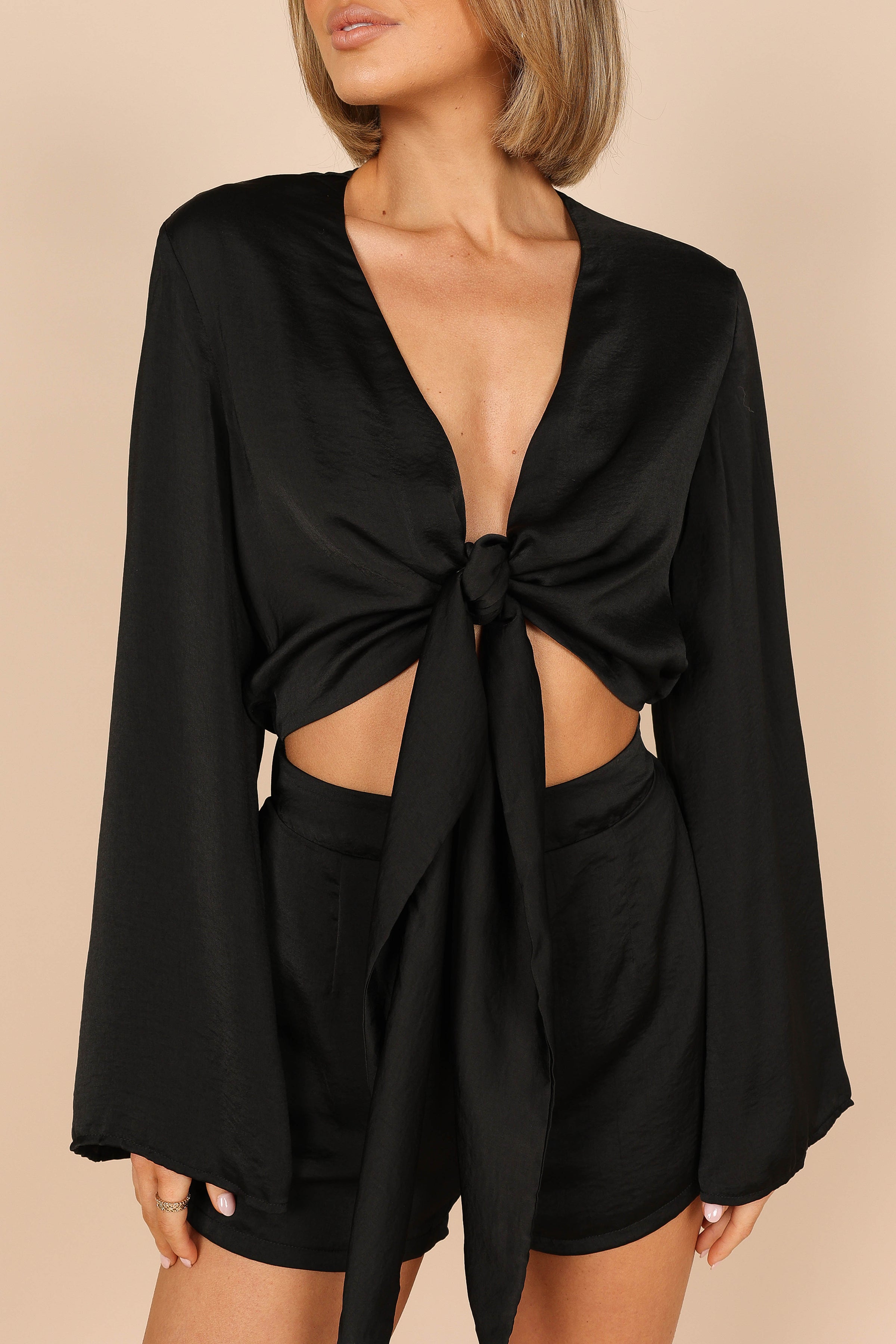 PLAYSUITS @Pluto Playsuit - Black (waiting on bulk)