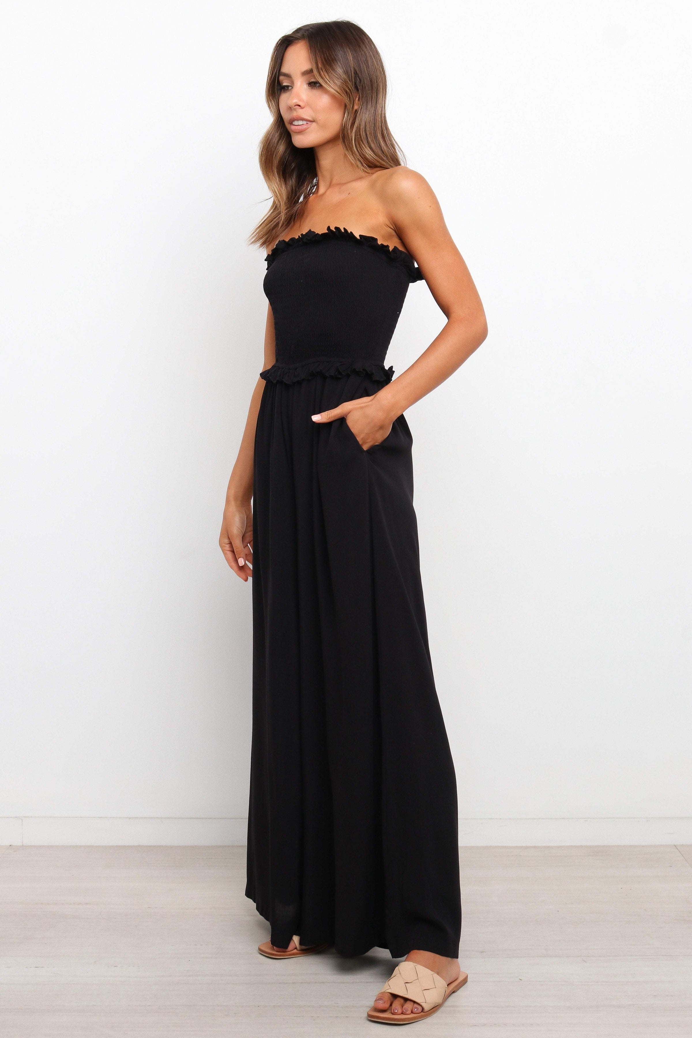 PLAYSUITS Xander Jumpsuit - Black