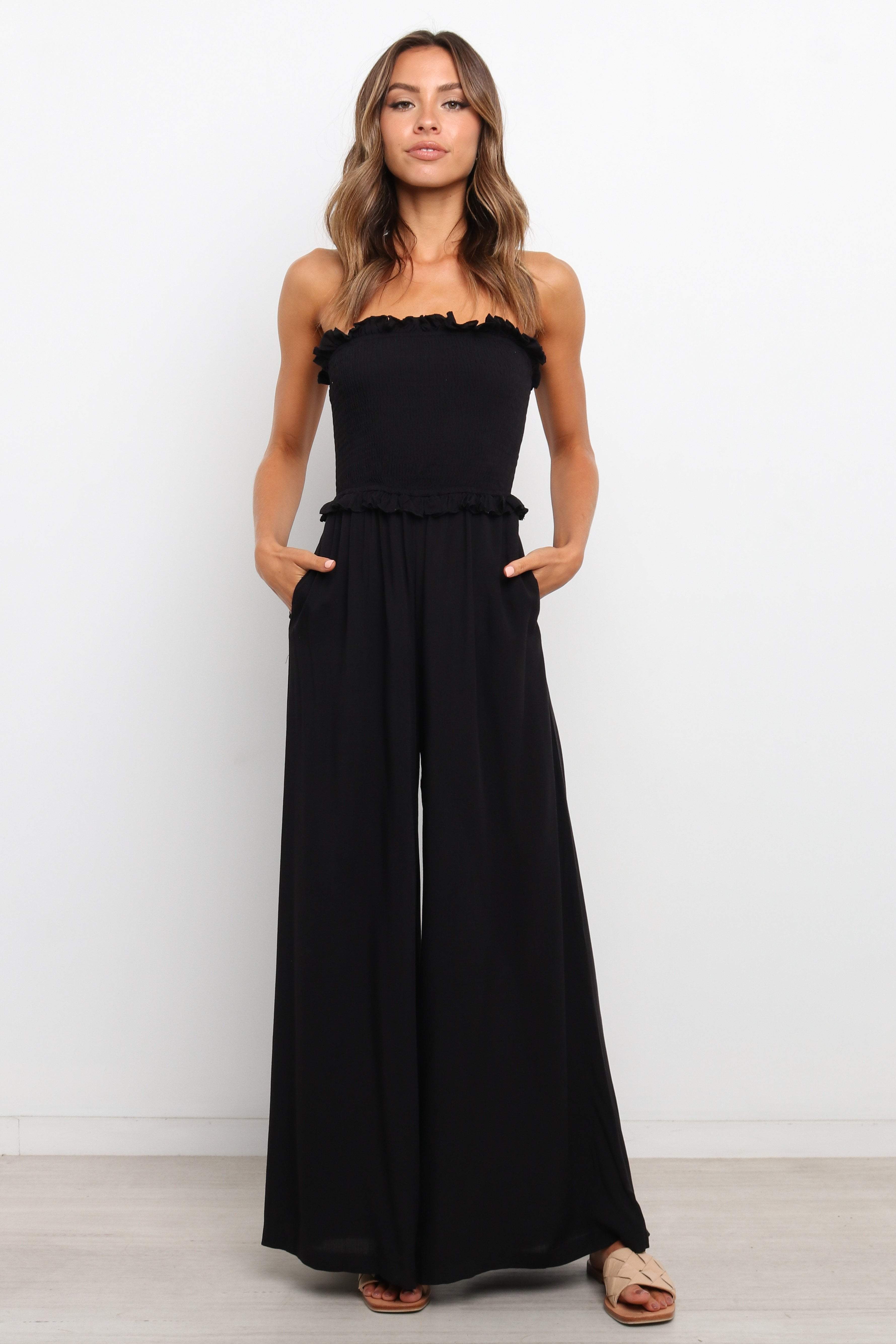 PLAYSUITS Xander Jumpsuit - Black