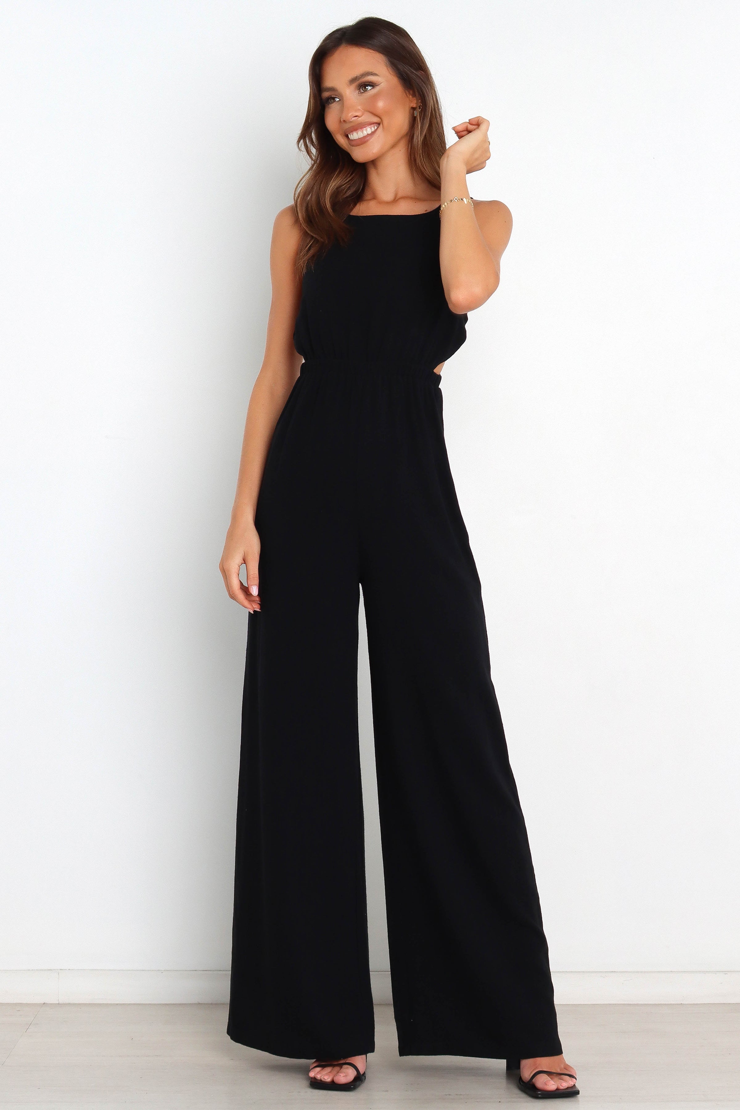 ROMPERS @Eddie Jumpsuit - Black