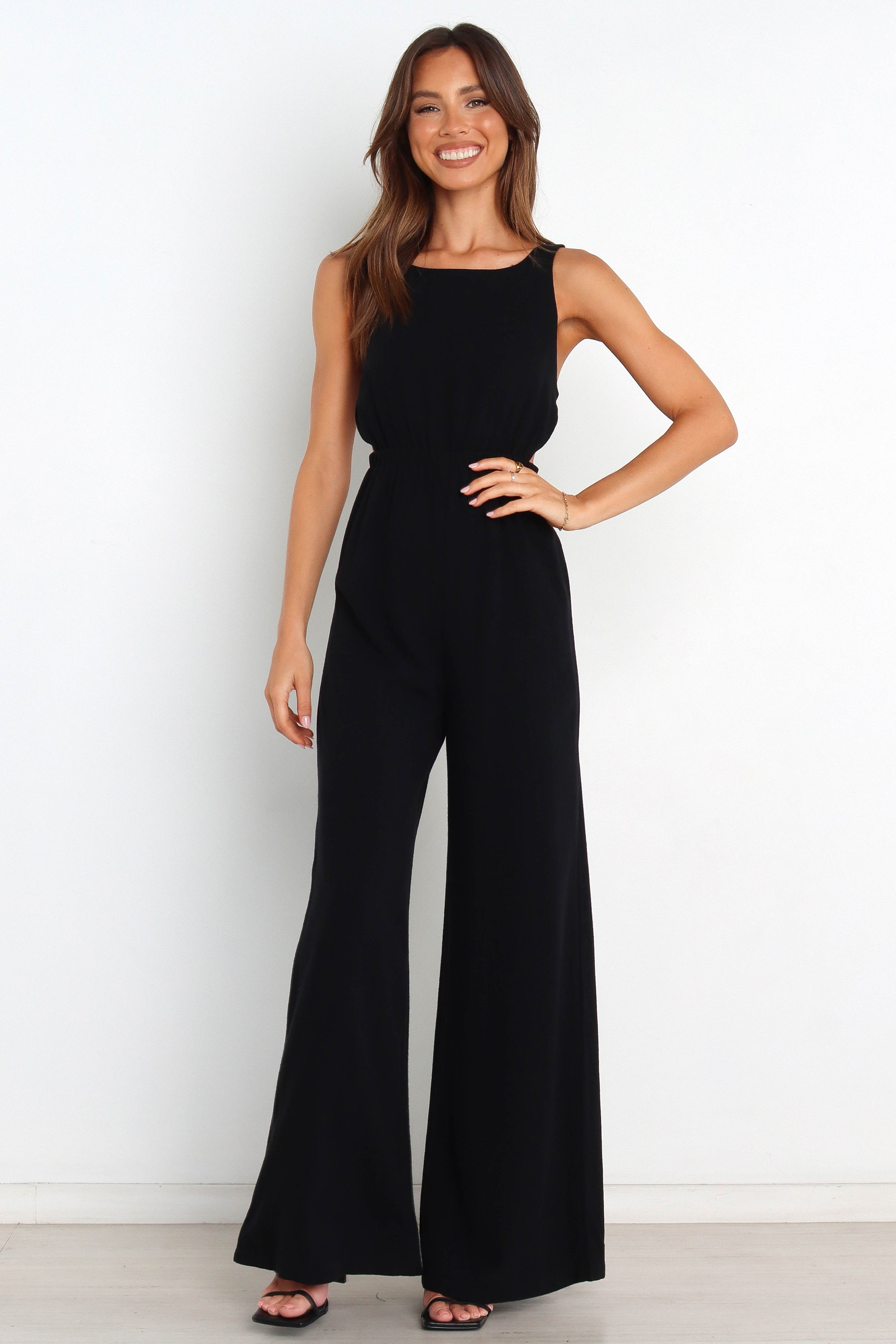 ROMPERS @Eddie Jumpsuit - Black
