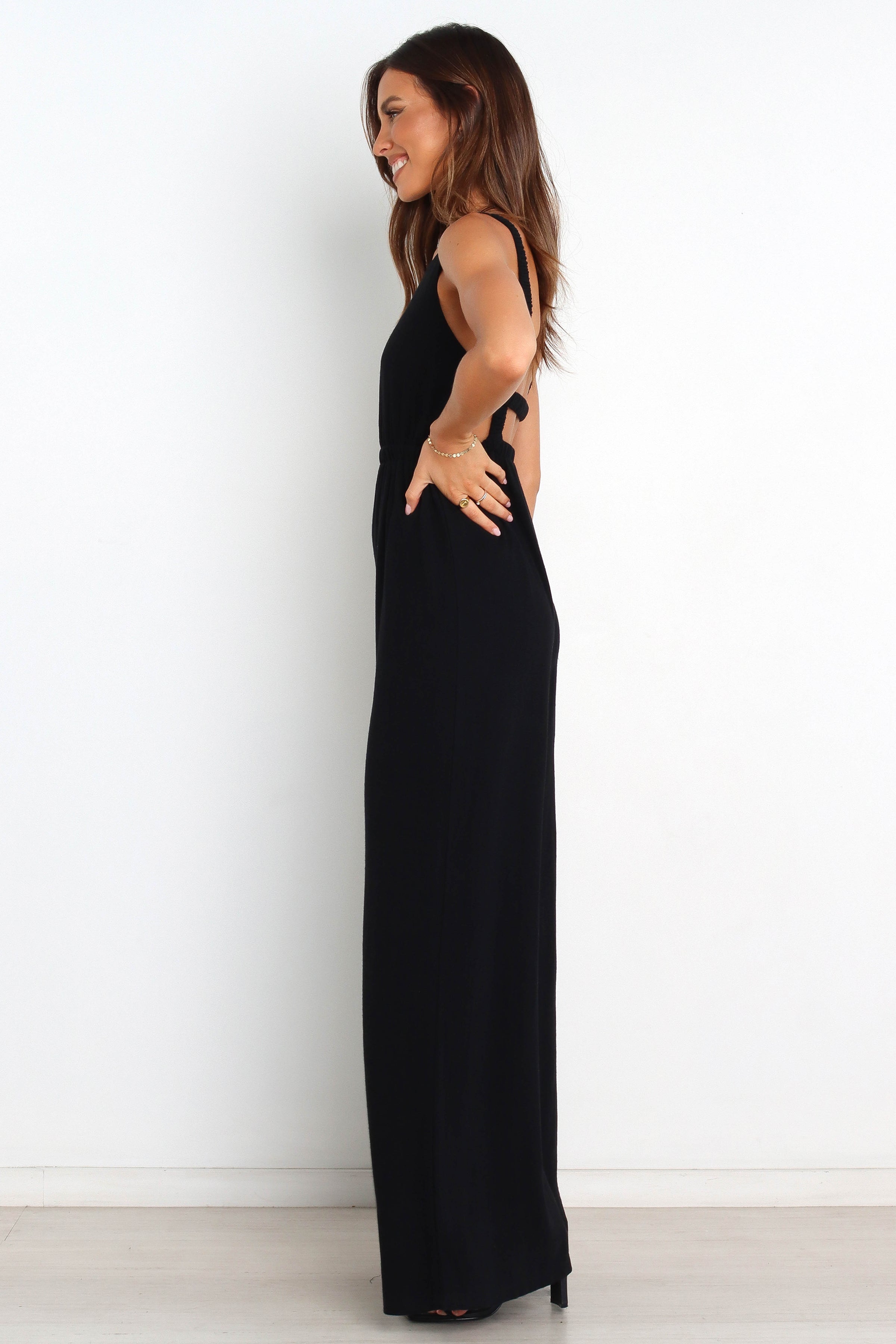 ROMPERS @Eddie Jumpsuit - Black