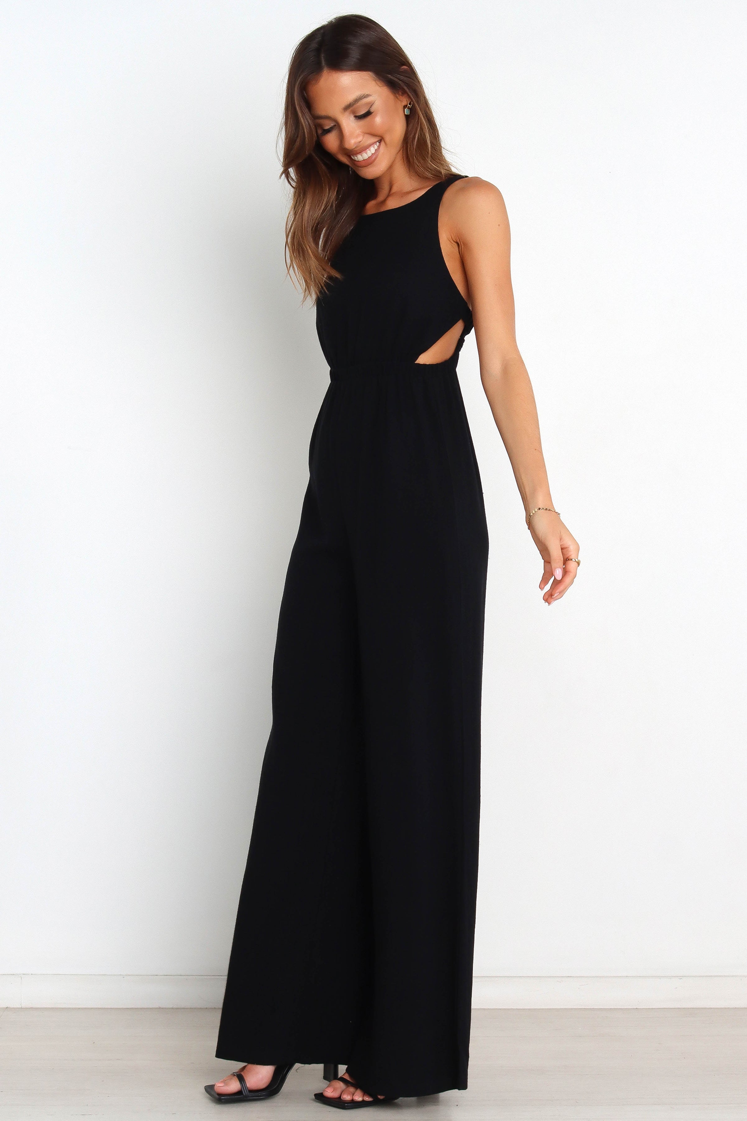 ROMPERS @Eddie Jumpsuit - Black