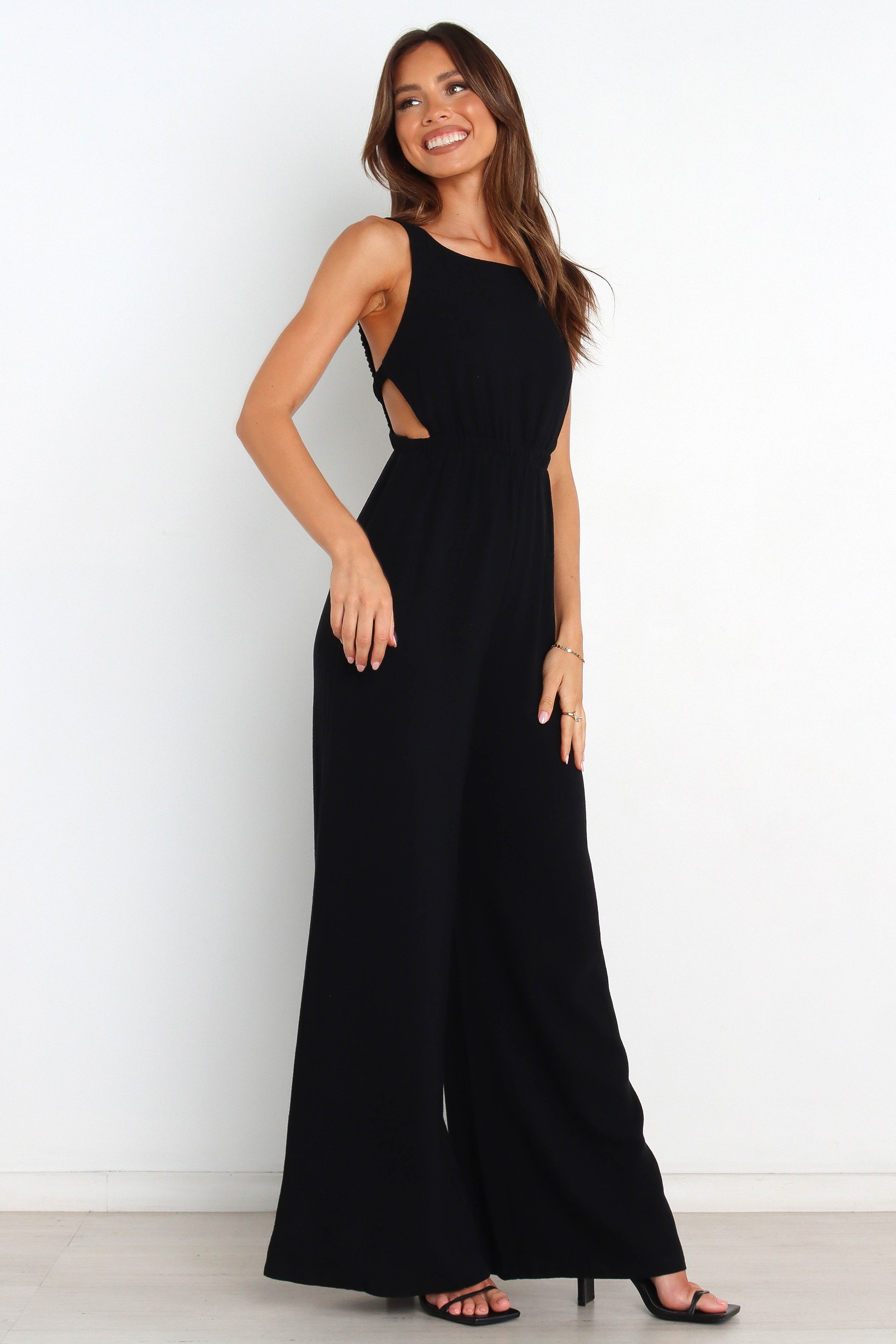 ROMPERS @Eddie Jumpsuit - Black