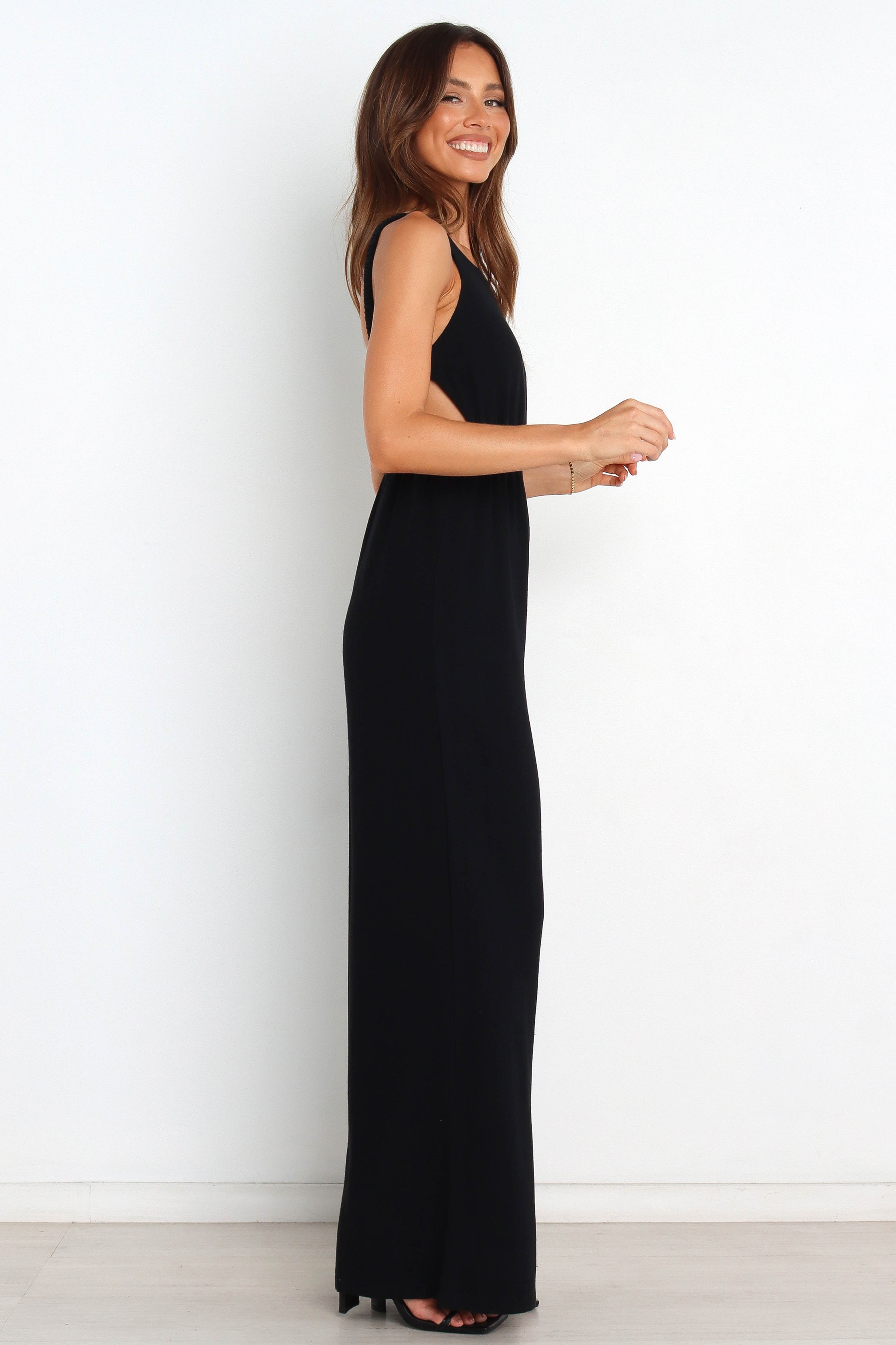 ROMPERS @Eddie Jumpsuit - Black