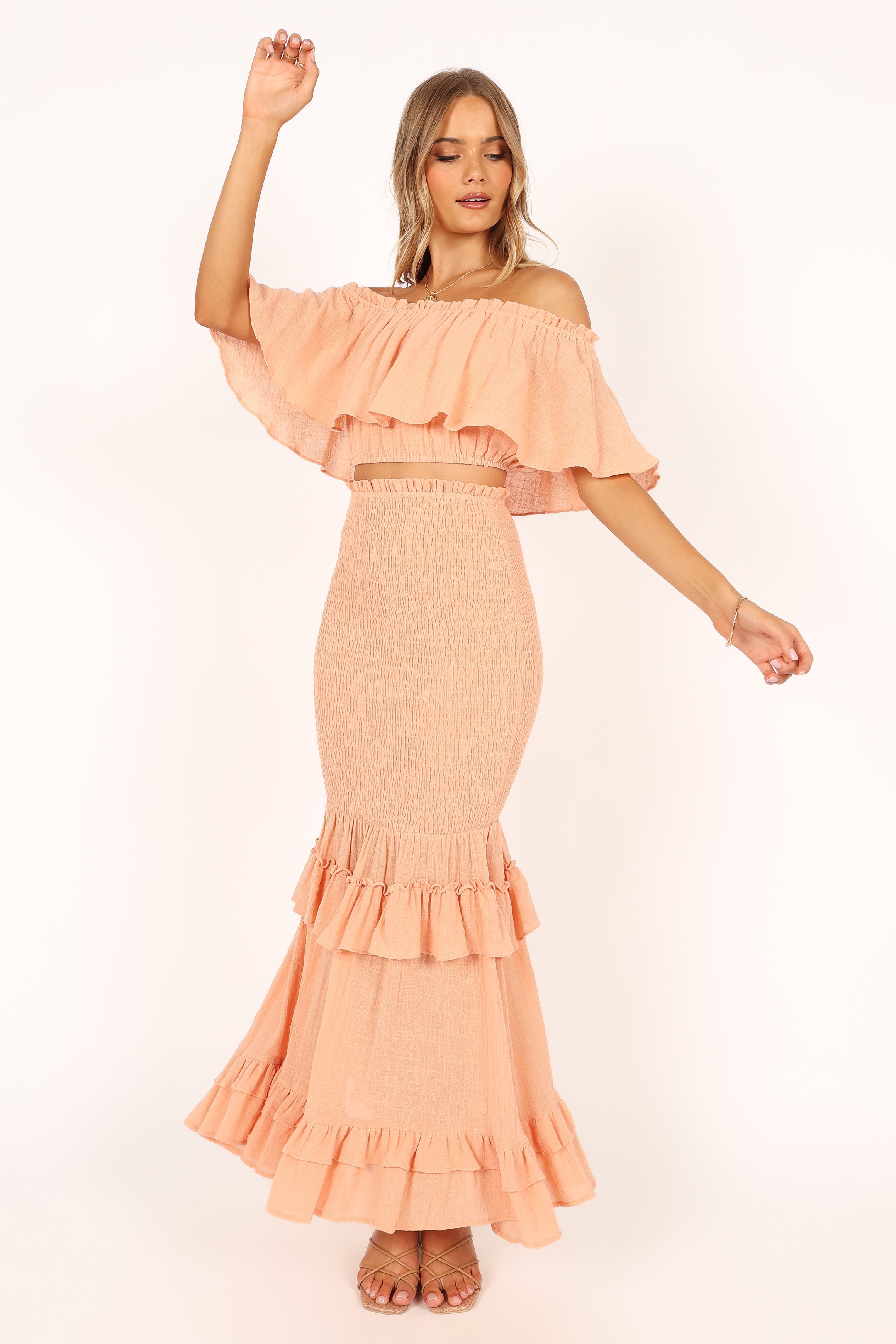 SETS @Barbara Set - Peach