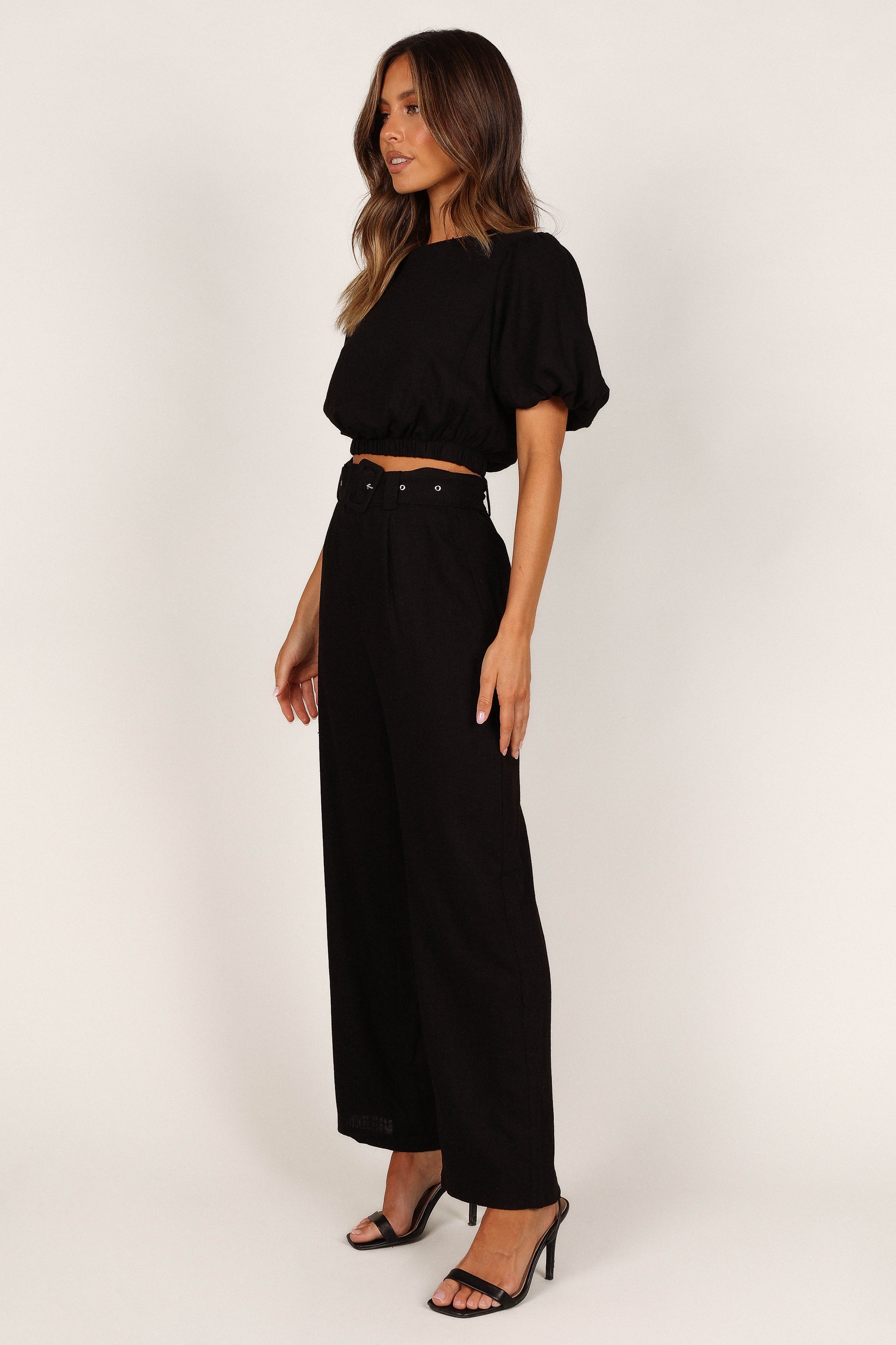 SETS Blakely Pant Two Piece Set - Black