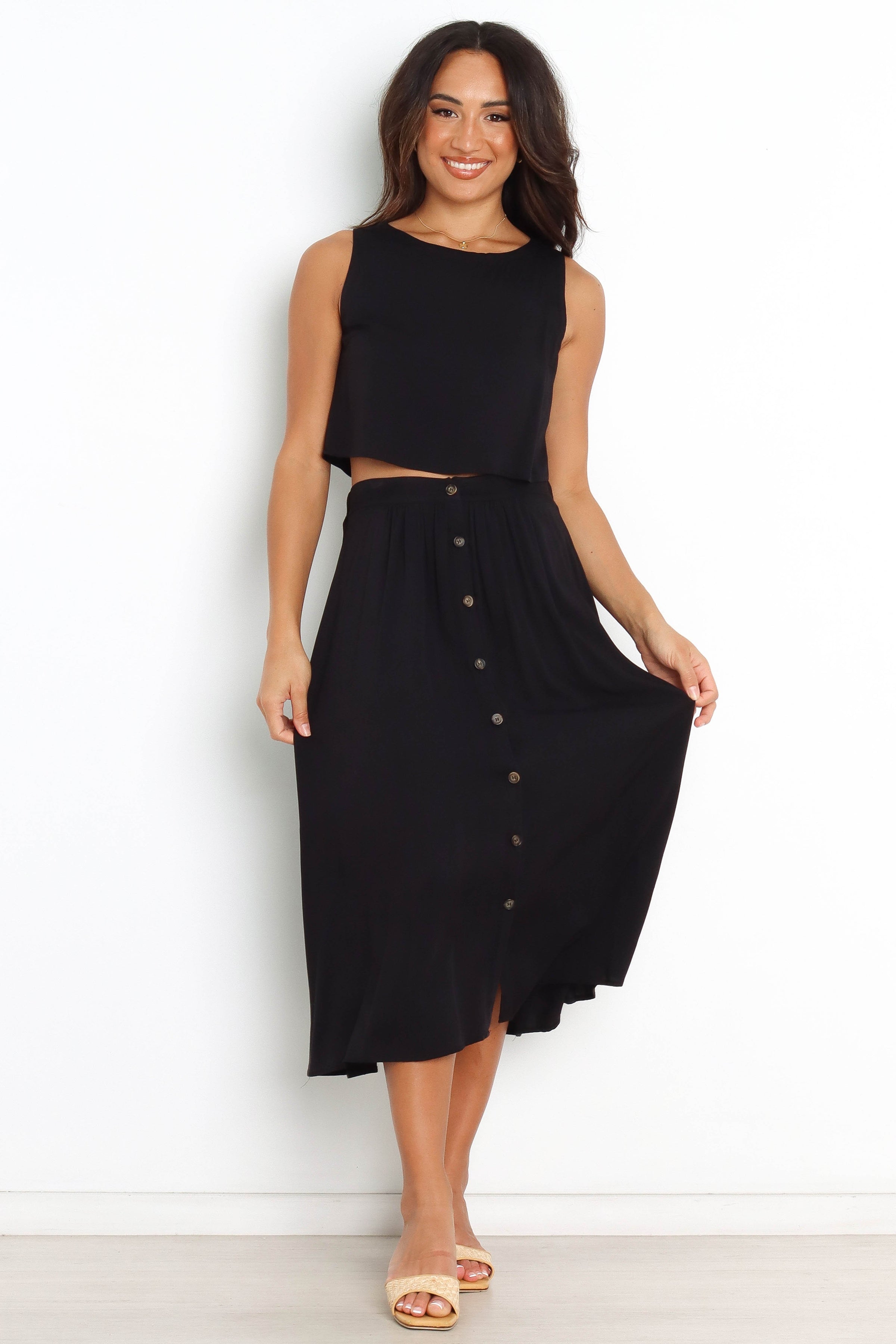 TOPS @Ava Top - Black