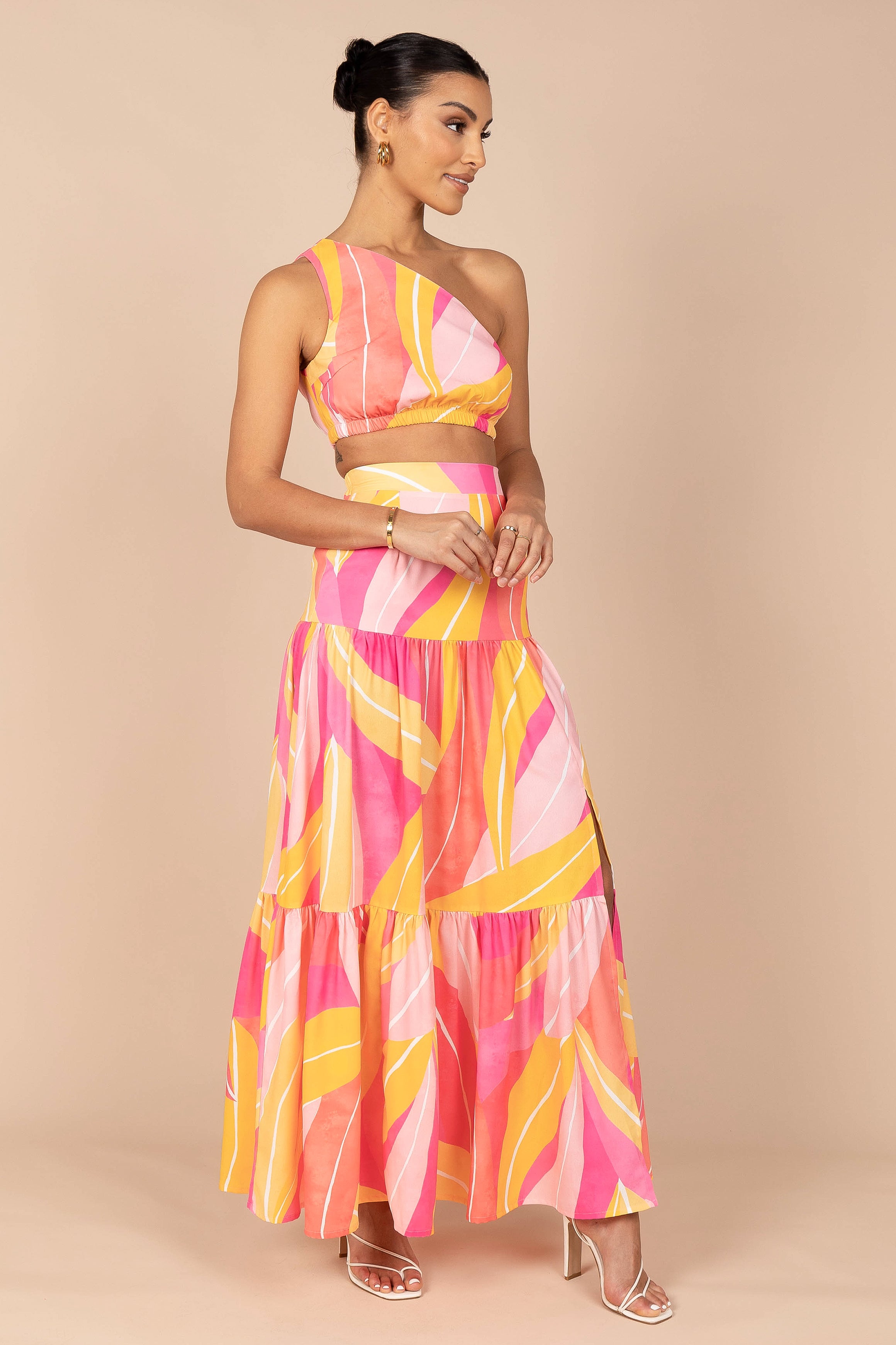 TOPS @Courtney Crop Top - Multi (waiting on bulk)