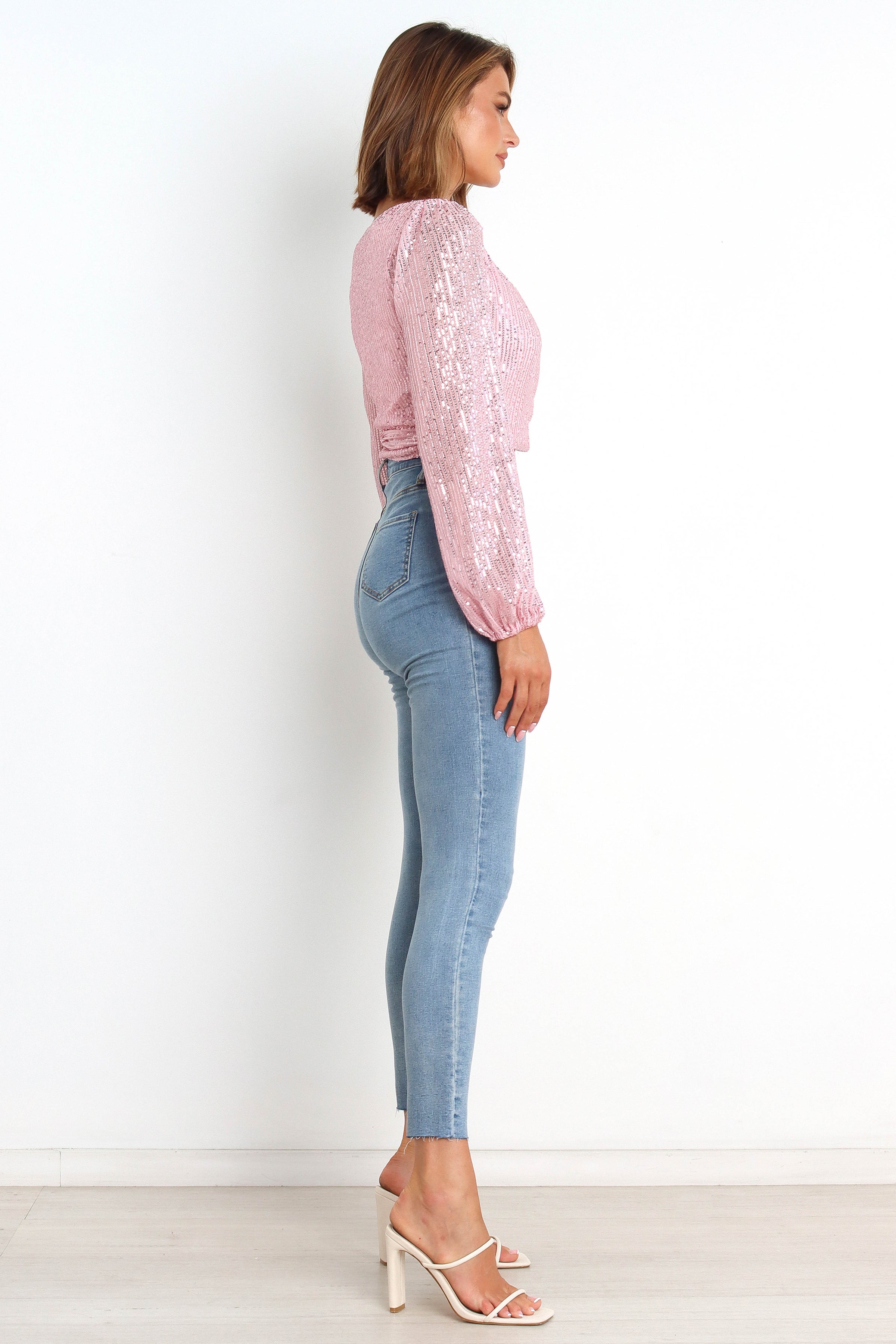 TOPS @Glitz Top - Pink