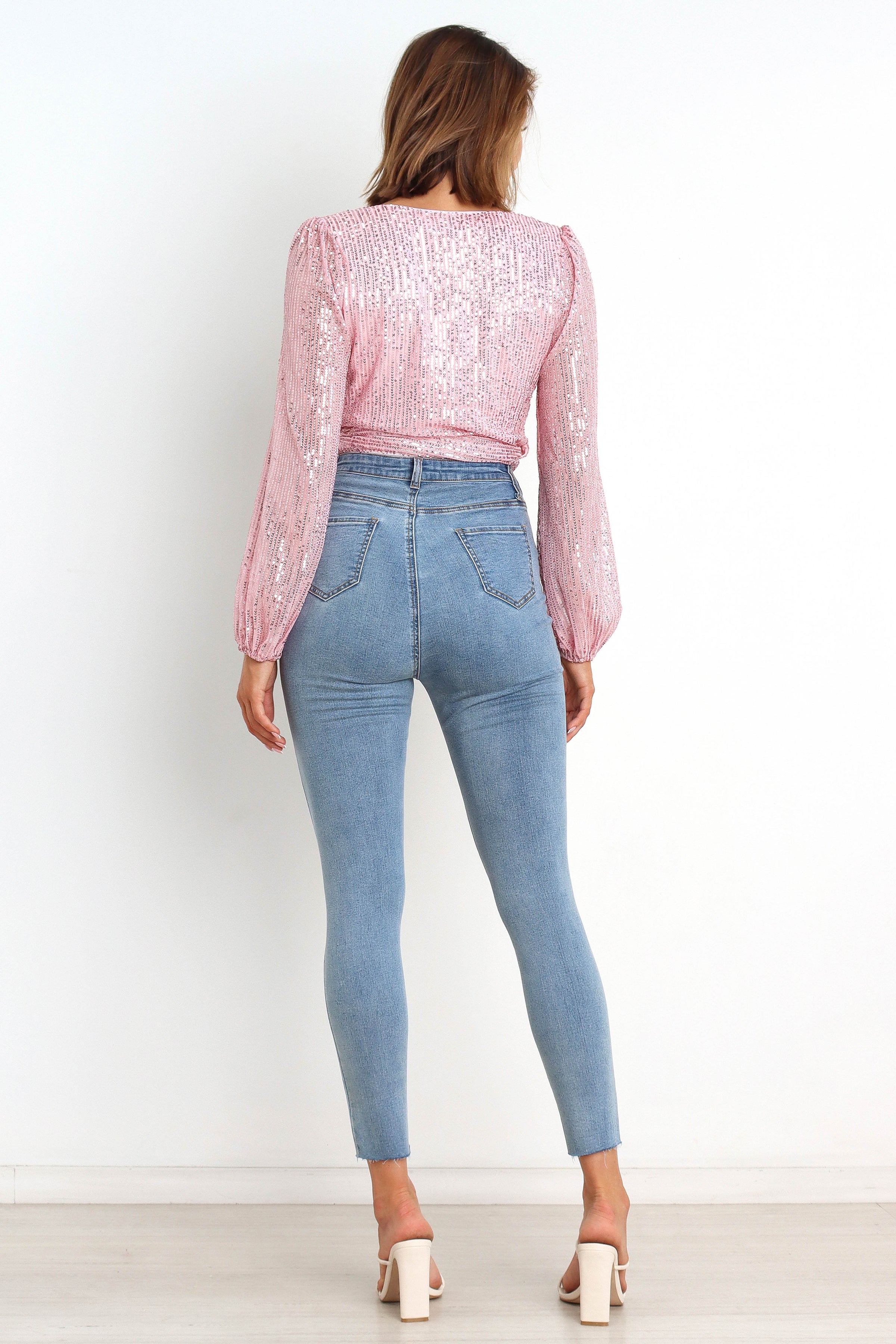 TOPS @Glitz Top - Pink