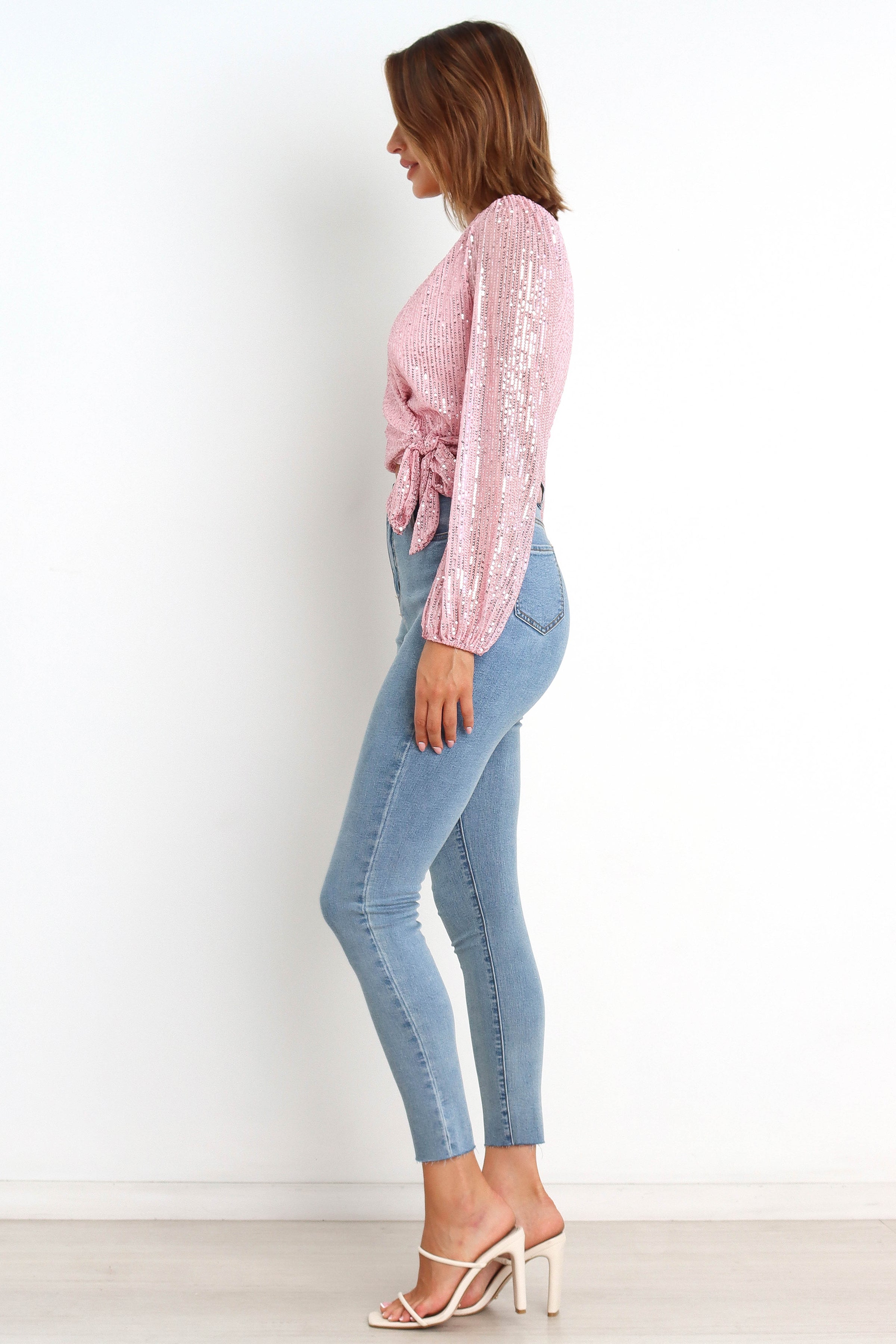 TOPS @Glitz Top - Pink