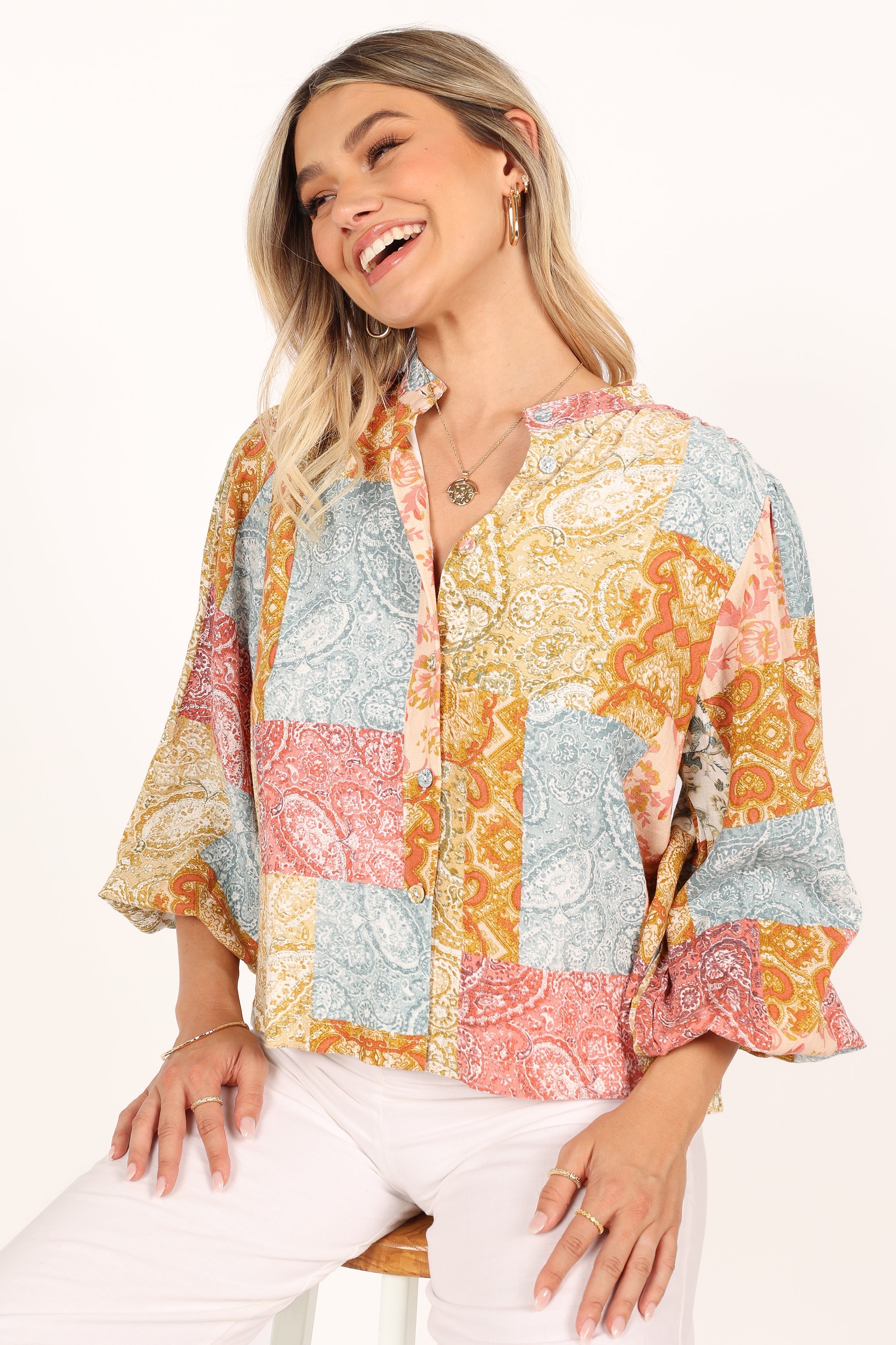 TOPS @Maxine Blouse - Multi